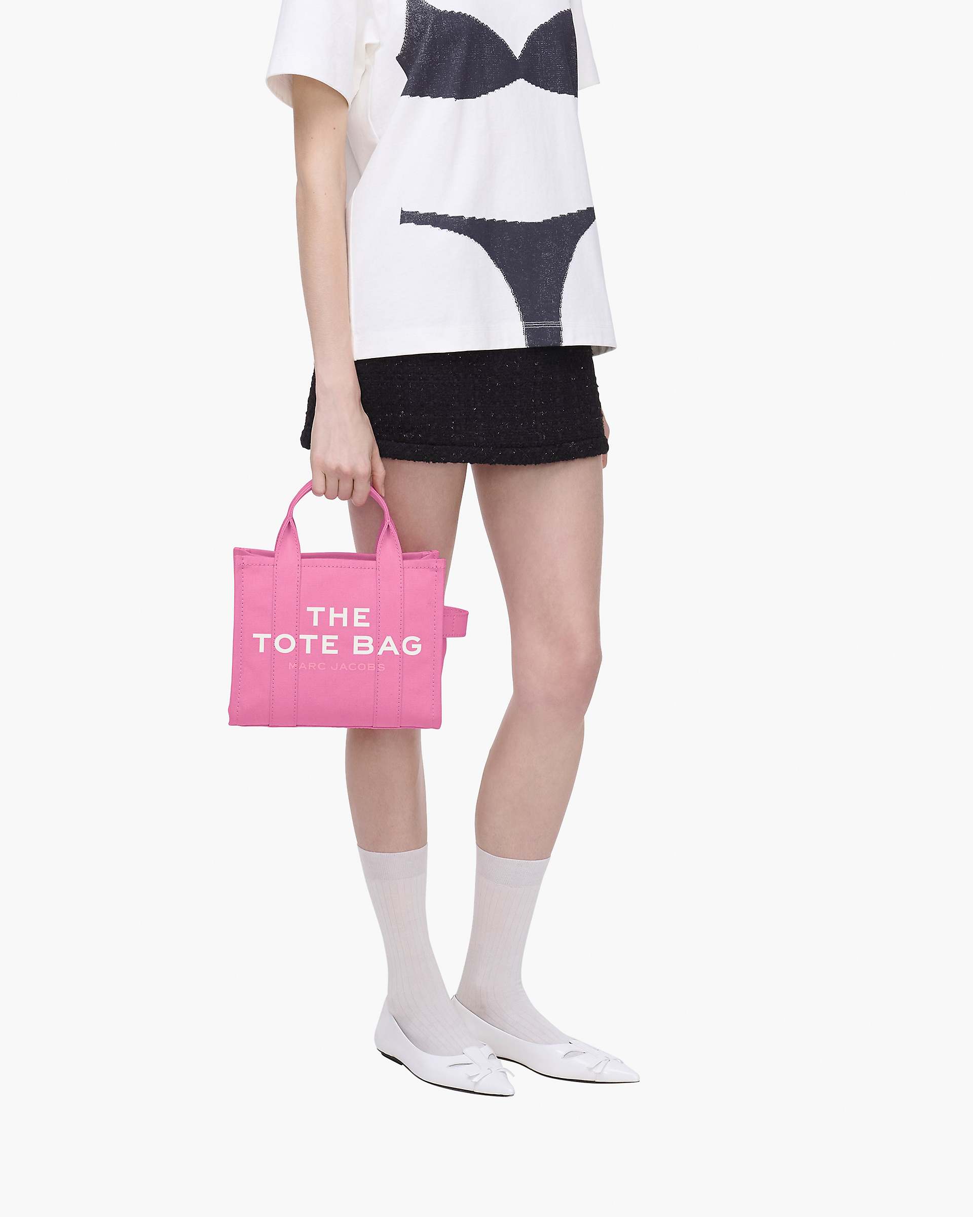 The Canvas Small Tote Bag - Bow Pink | Marc Jacobs online
