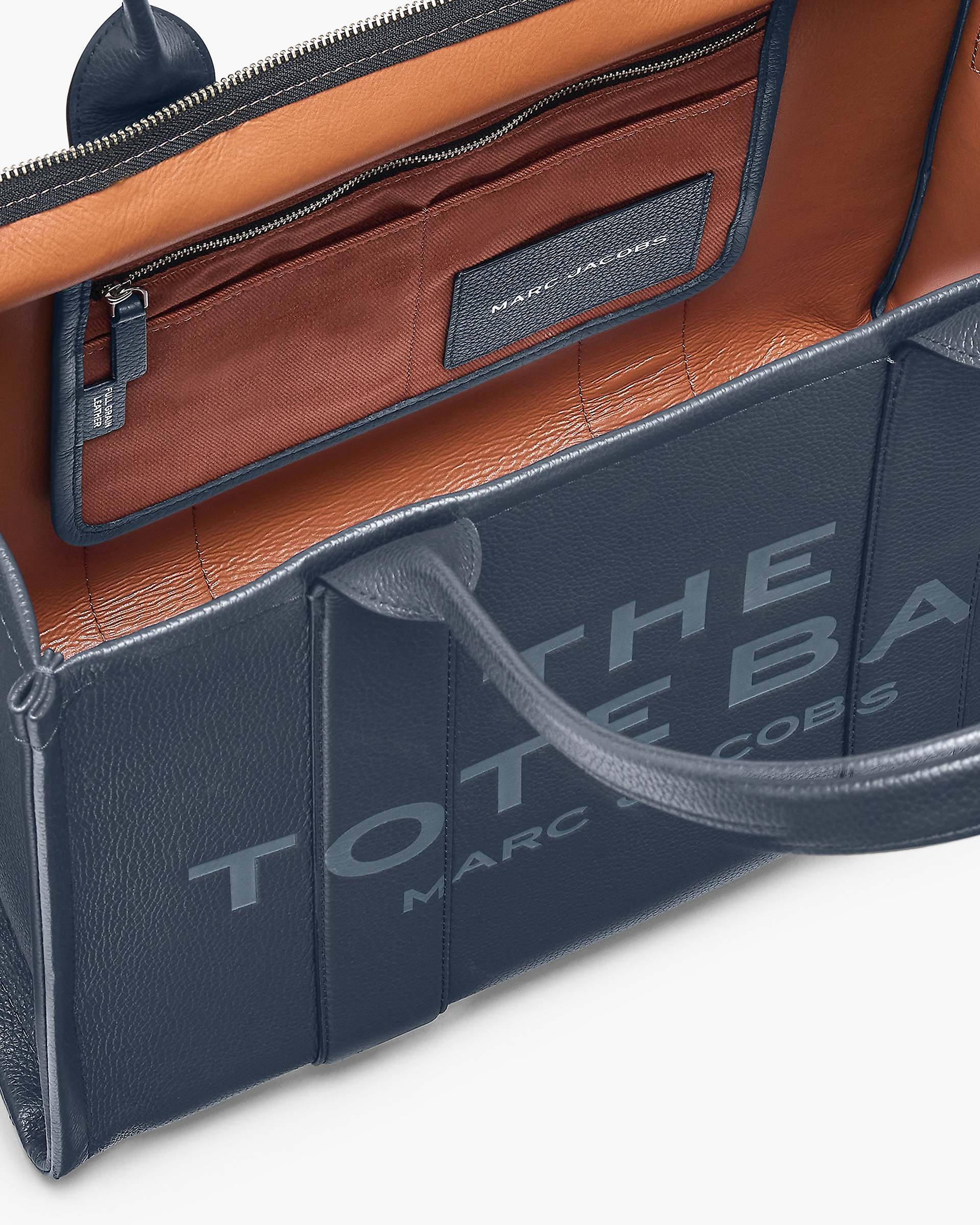 The Leather Large Tote Bag - Blue Sea | Marc Jacobs sale