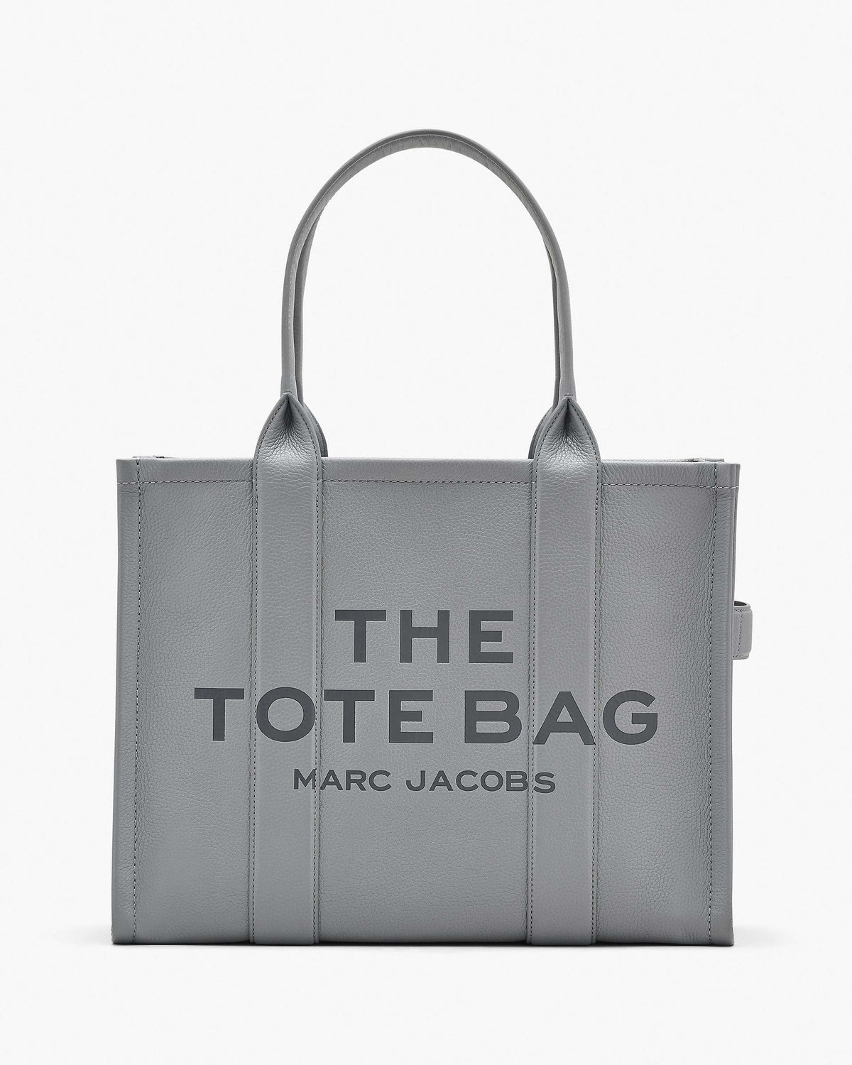 The Leather Large Tote Bag - Wolf Grey | Marc Jacobs for sale