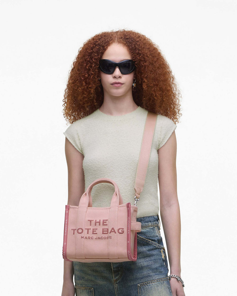 The Jacquard Small Tote Bag - Rose | Marc Jacobs US