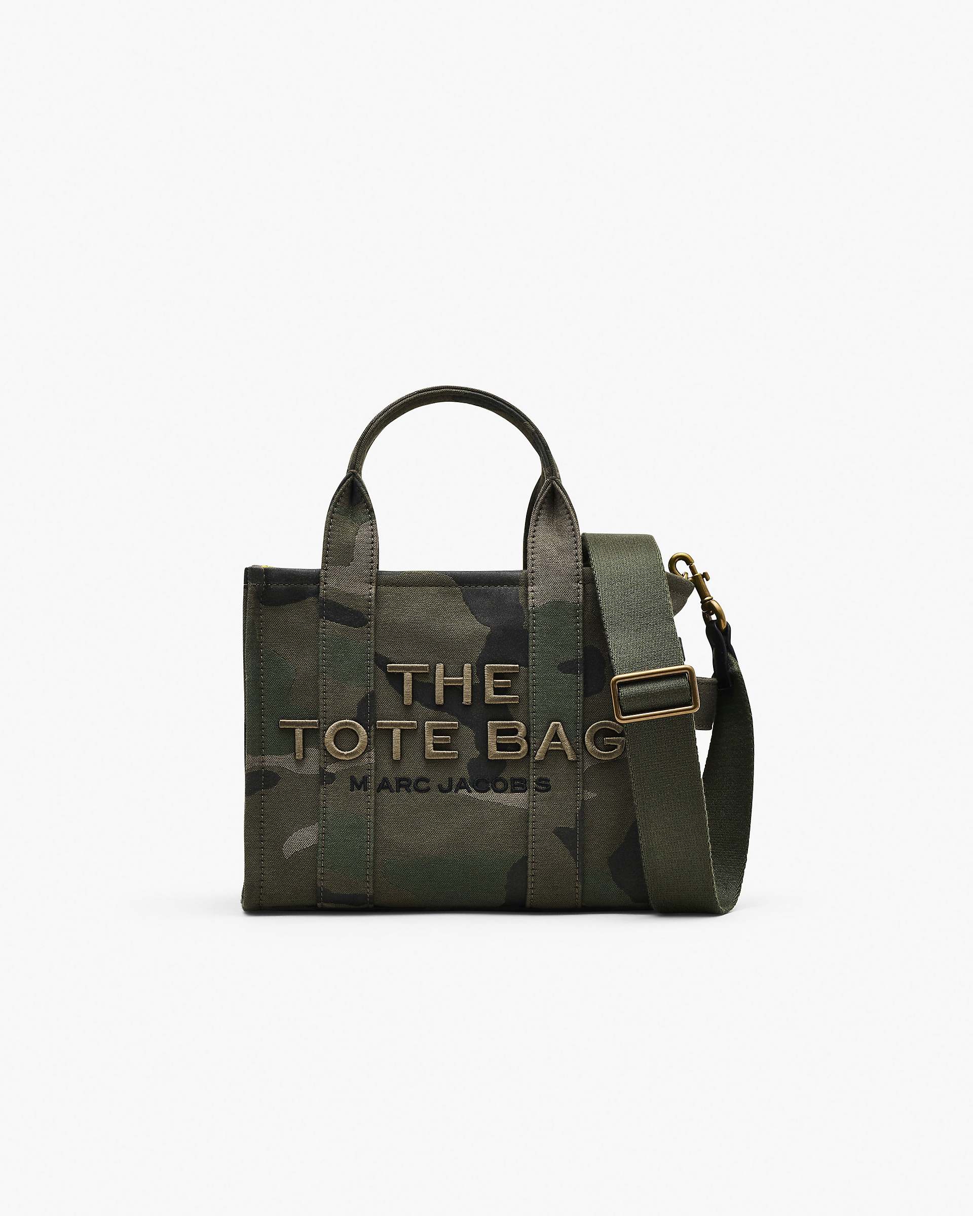 The Camo Jacquard Small Tote Bag - Camo Multi | Marc Jacobs online