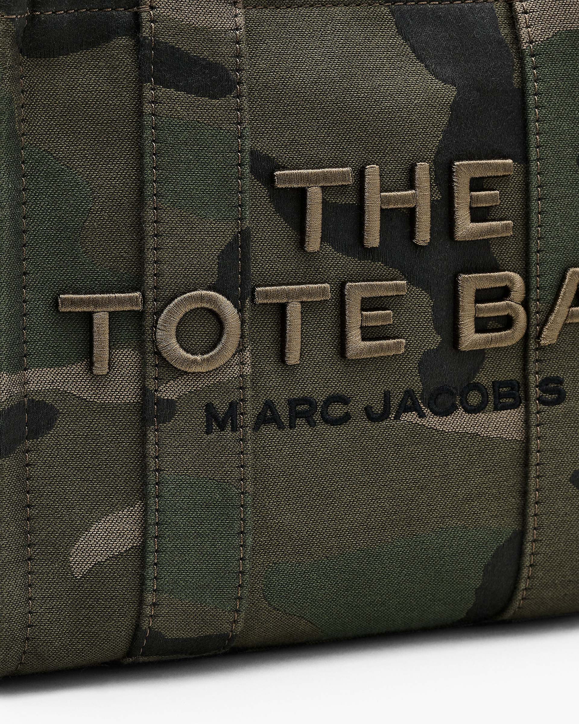 The Camo Jacquard Small Tote Bag - Camo Multi | Marc Jacobs online