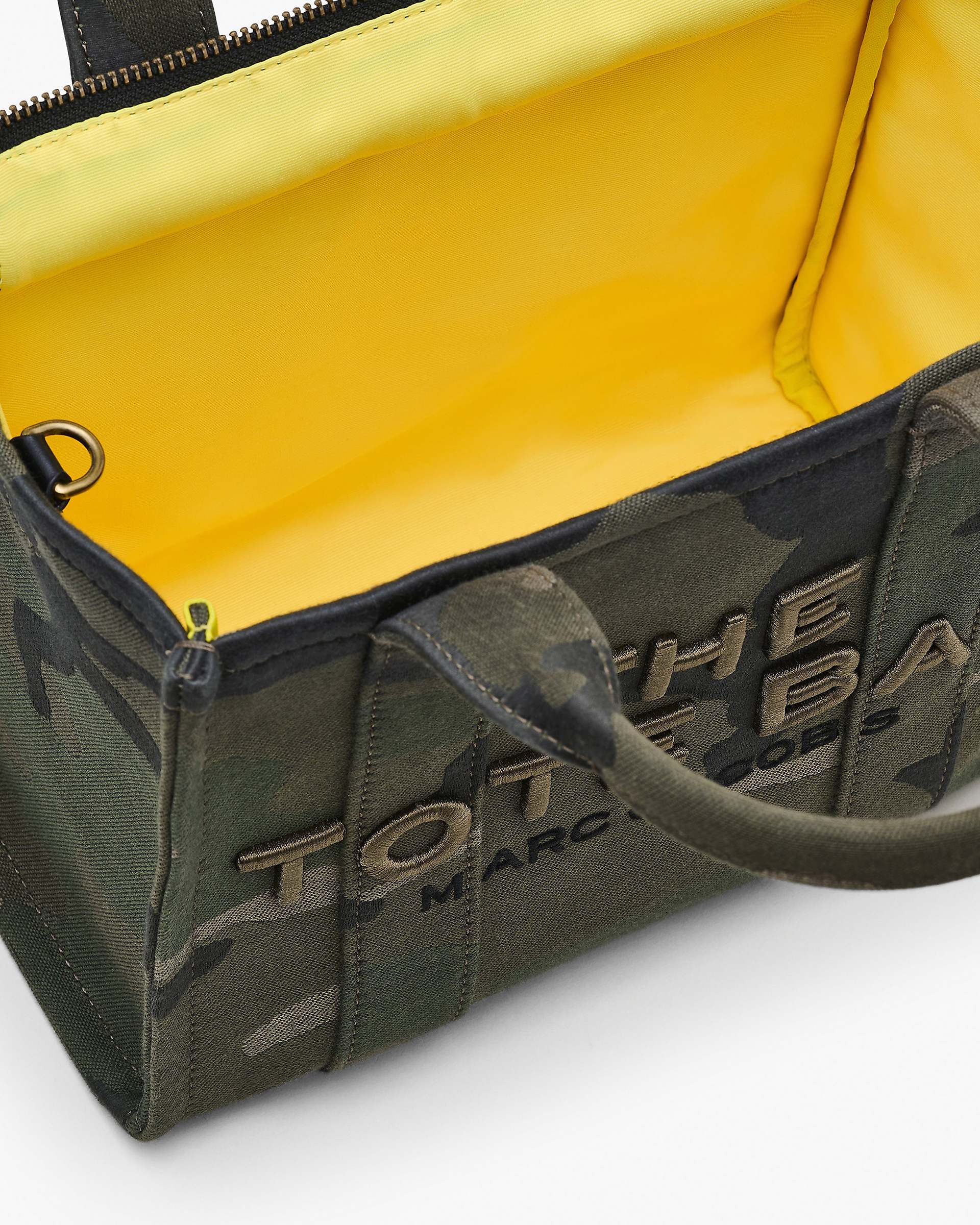 The Camo Jacquard Small Tote Bag - Camo Multi | Marc Jacobs online