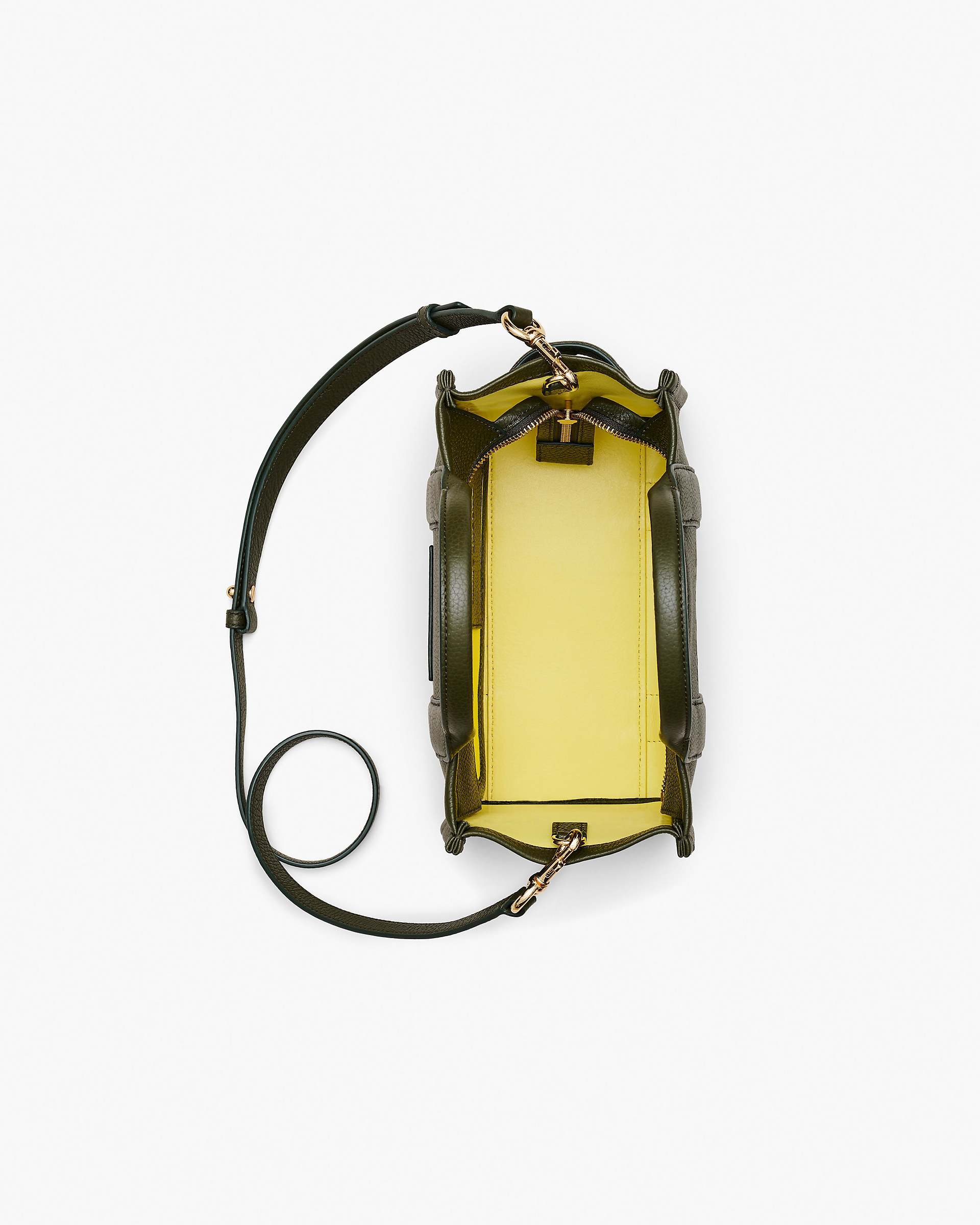 The Leather Small Tote Bag - Forest | Marc Jacobs discount