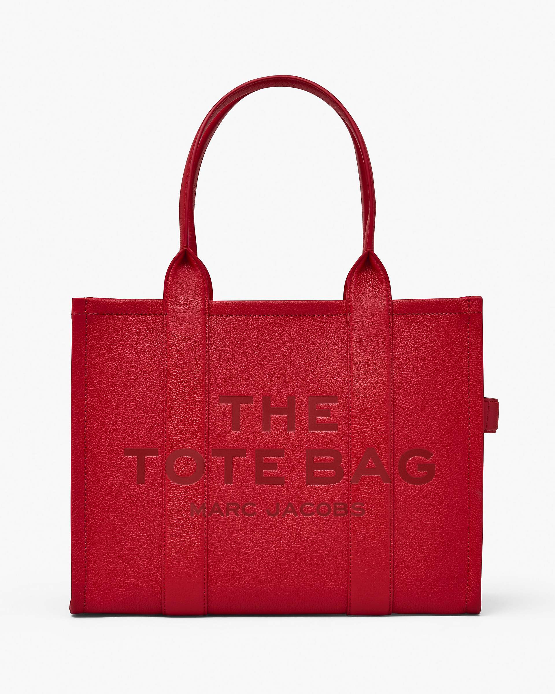 The Leather Large Tote Bag - True Red | Marc Jacobs sale