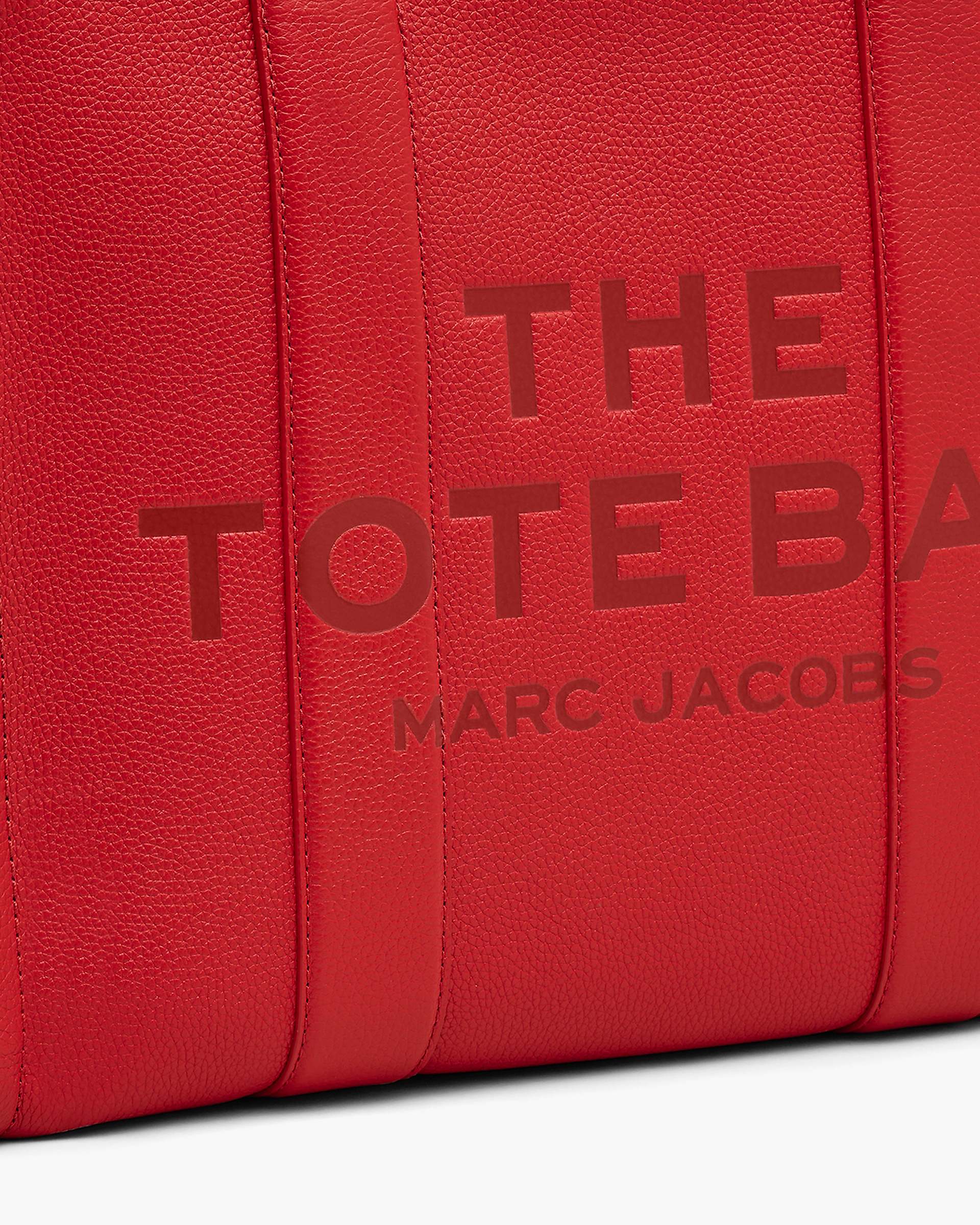 The Leather Large Tote Bag - True Red | Marc Jacobs sale