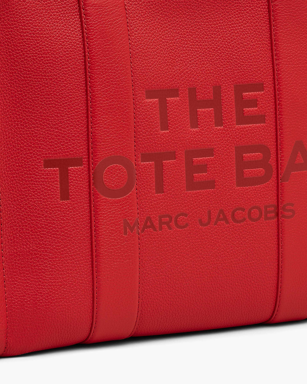 The Leather Large Tote Bag - True Red | Marc Jacobs sale