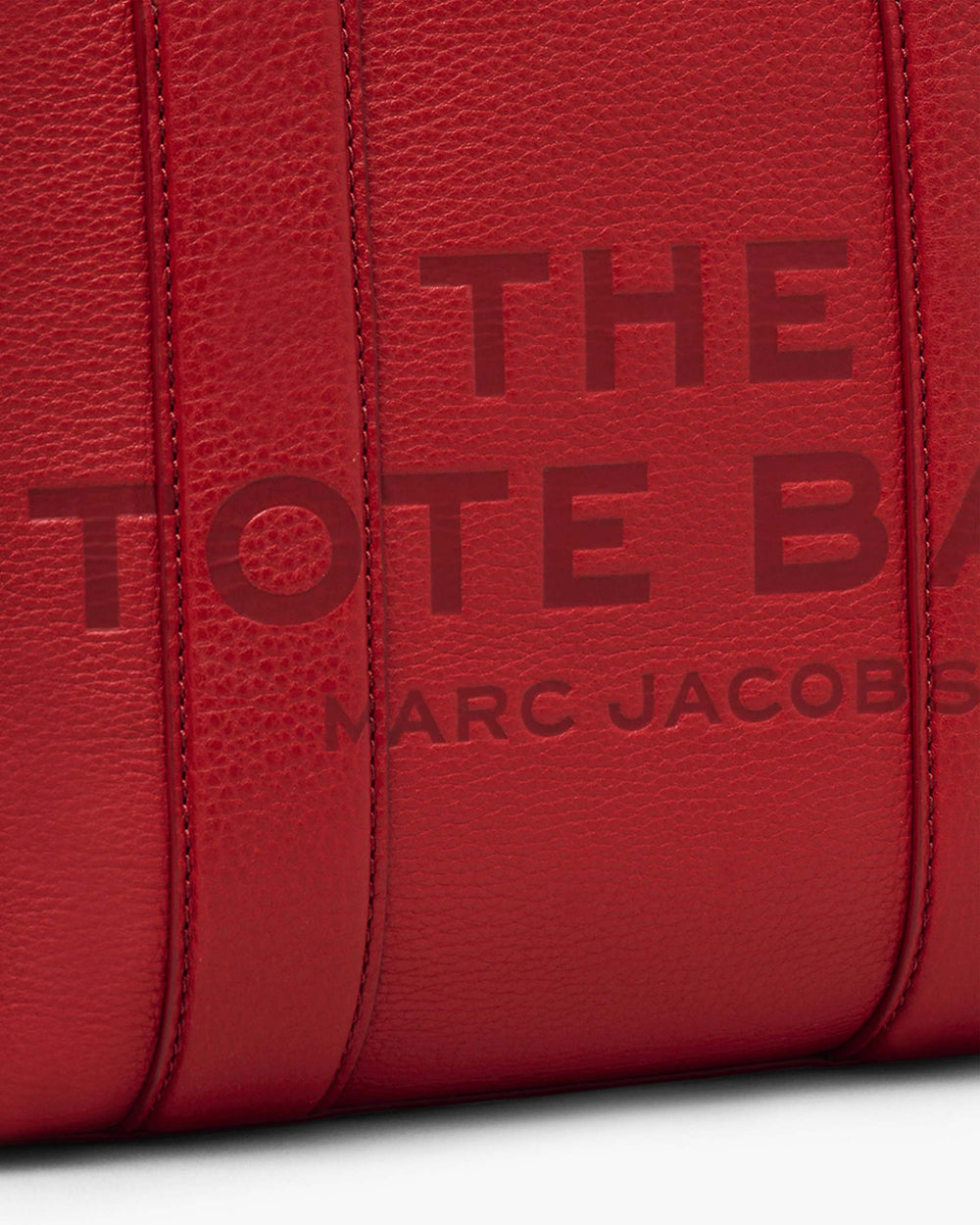 The Leather Small Tote Bag - True Red | Marc Jacobs for sale