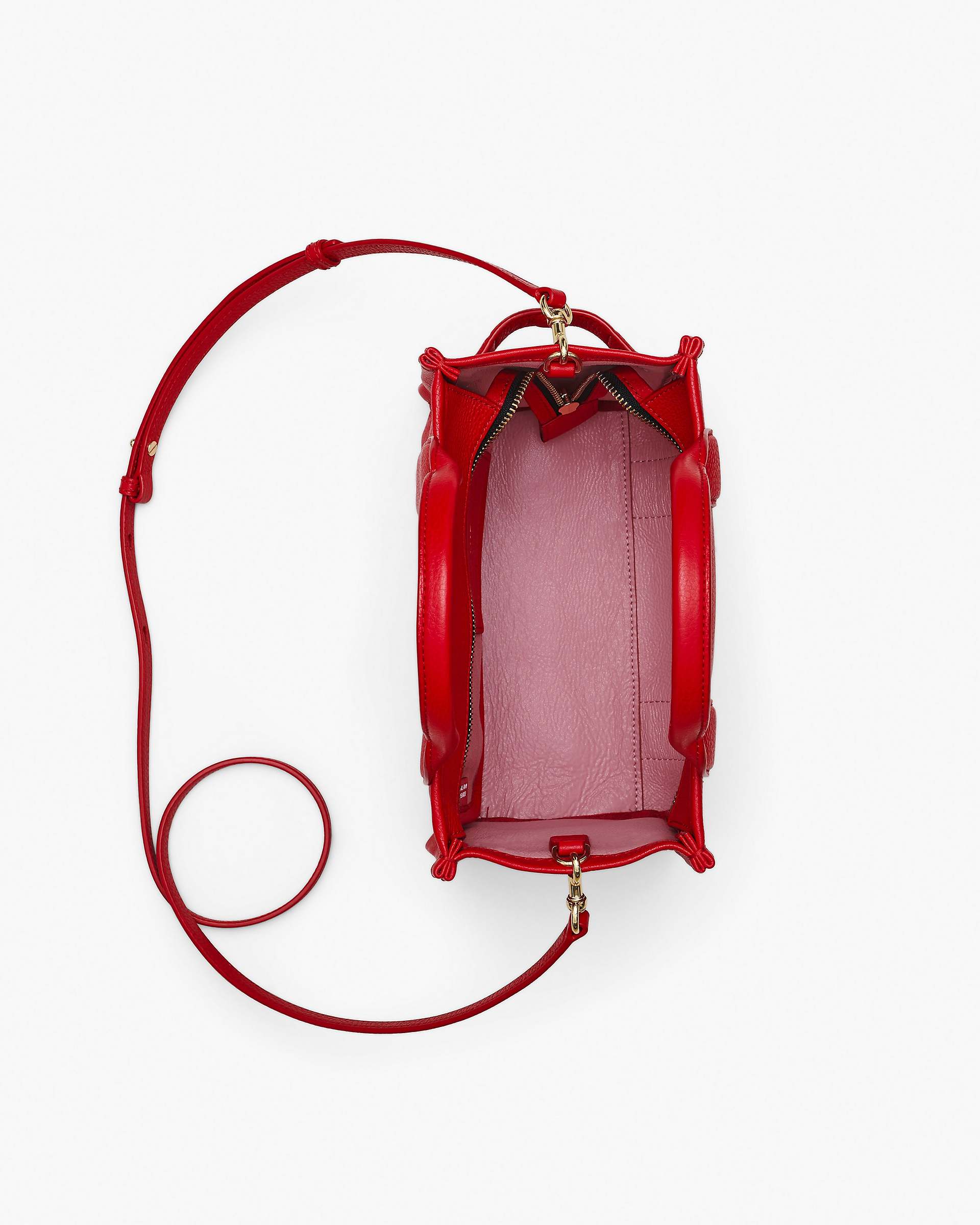 The Leather Small Tote Bag - True Red | Marc Jacobs for sale