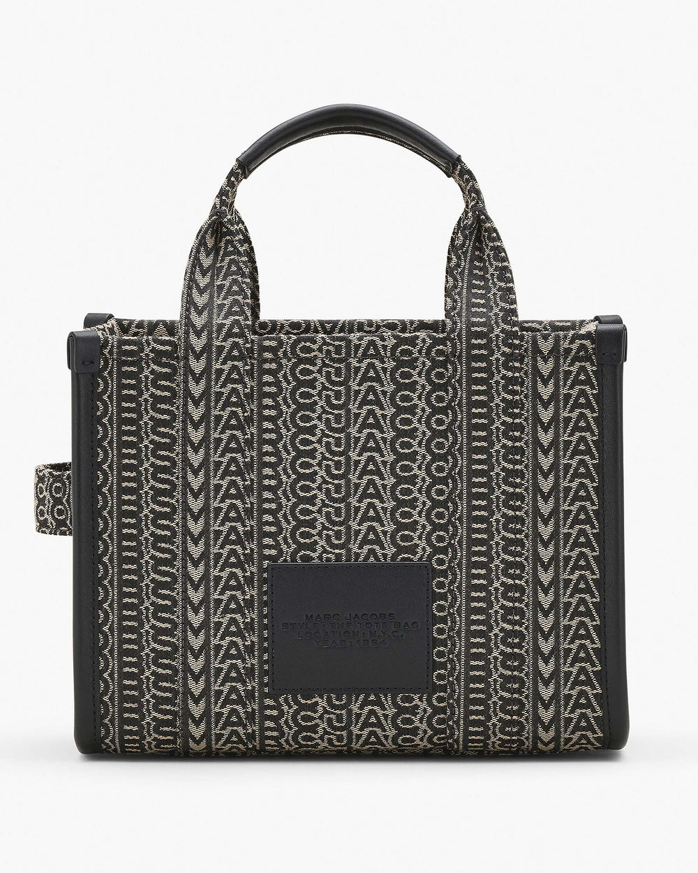 The Monogram Jacquard Small Tote Bag - Beige Multi | Marc Jacobs online