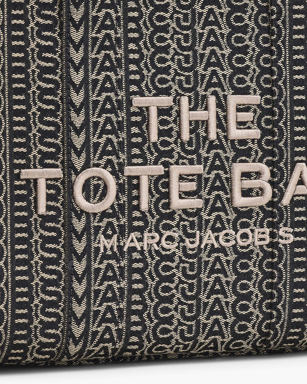 The Monogram Jacquard Small Tote Bag - Beige Multi | Marc Jacobs online