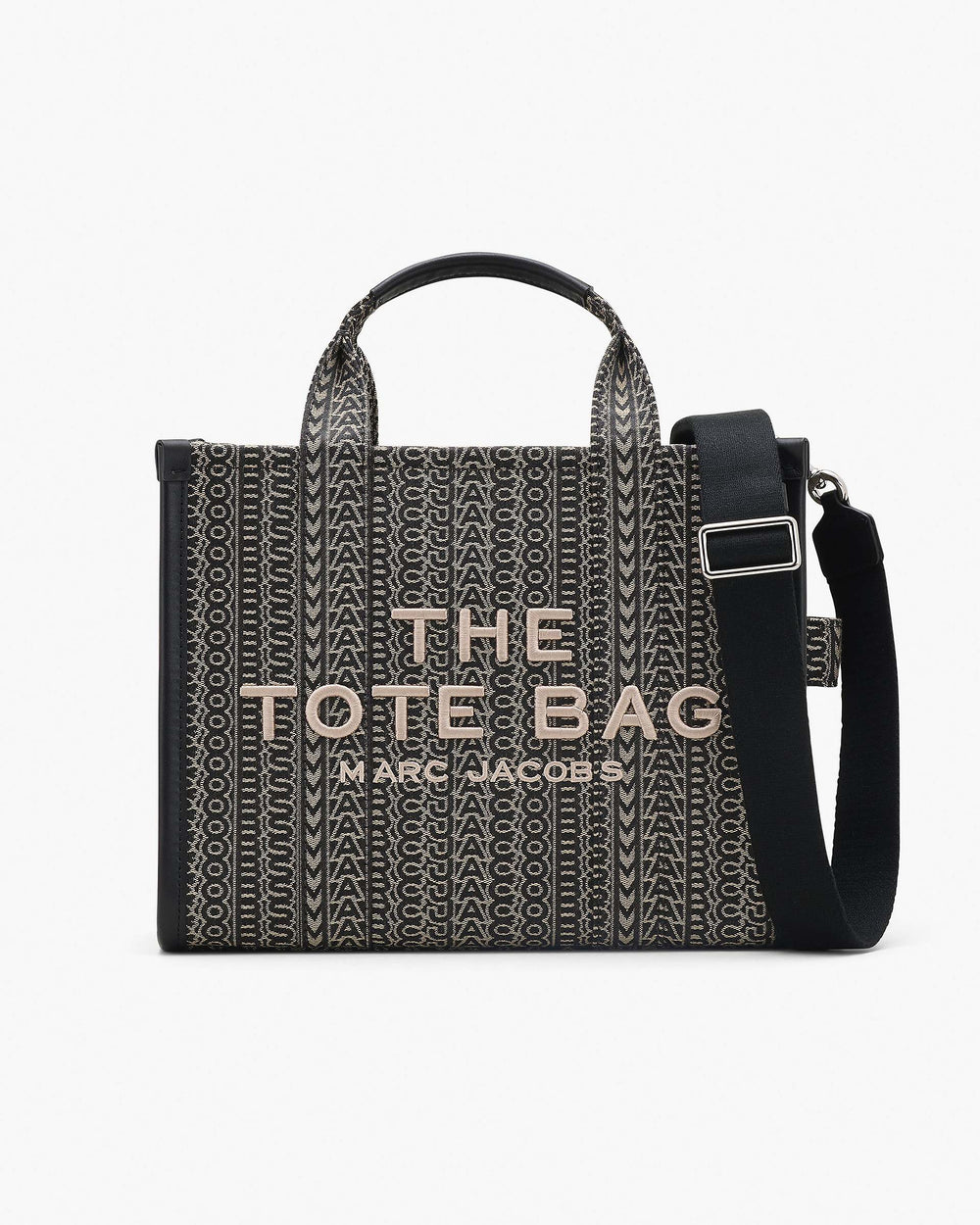 The Monogram Jacquard Medium Tote Bag - Beige Multi | Marc Jacobs sale