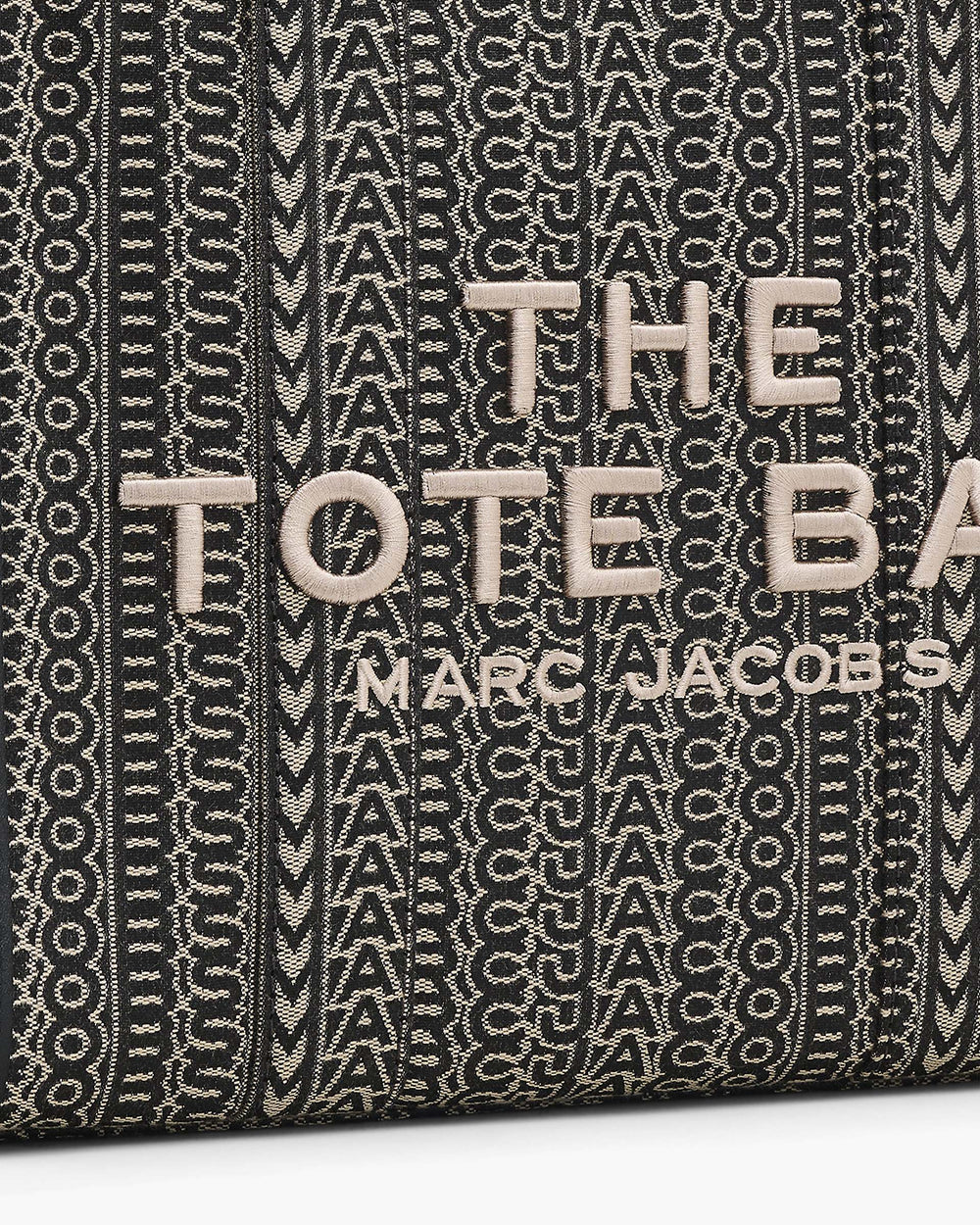 The Monogram Jacquard Medium Tote Bag - Beige Multi | Marc Jacobs sale