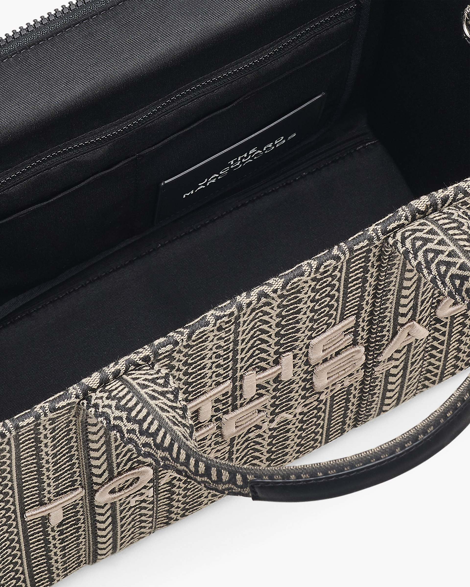 The Monogram Jacquard Medium Tote Bag - Beige Multi | Marc Jacobs sale