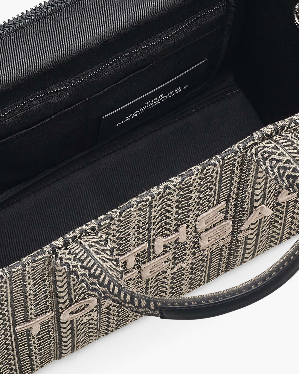 The Monogram Jacquard Medium Tote Bag - Beige Multi | Marc Jacobs sale