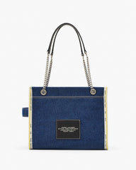 The Denim Chain Medium Tote Bag - Dark Wash | Marc Jacobs online
