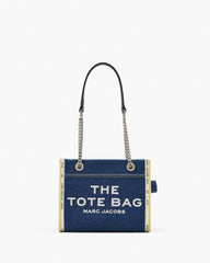 The Denim Chain Small Tote Bag - Dark Wash | Marc Jacobs discount