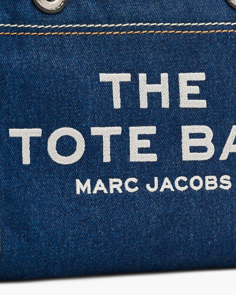 The Denim Chain Small Tote Bag - Dark Wash | Marc Jacobs discount