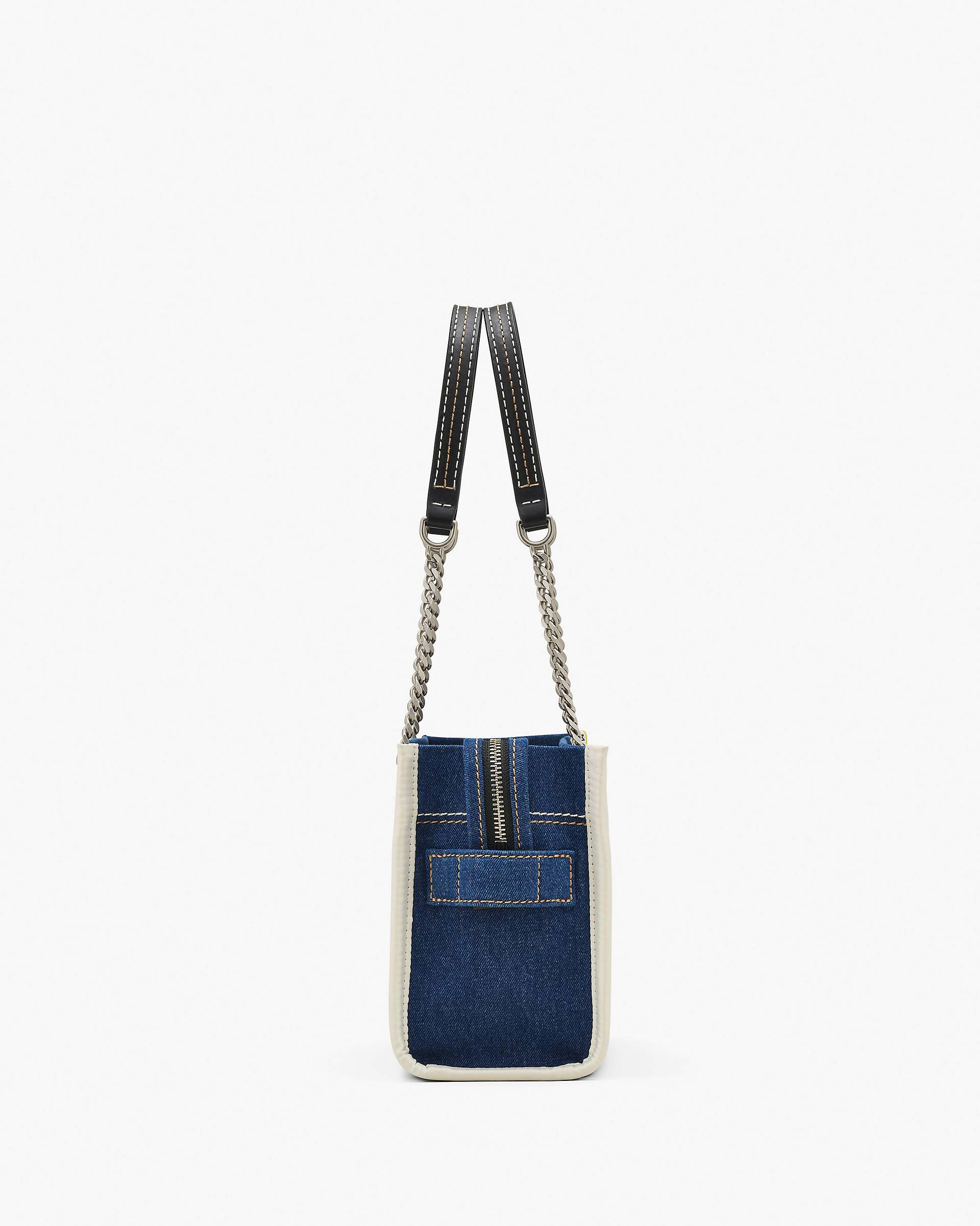 The Denim Chain Small Tote Bag - Dark Wash | Marc Jacobs discount