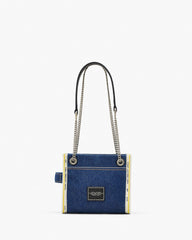 The Denim Chain Crossbody Tote Bag - Dark Wash | Marc Jacobs online