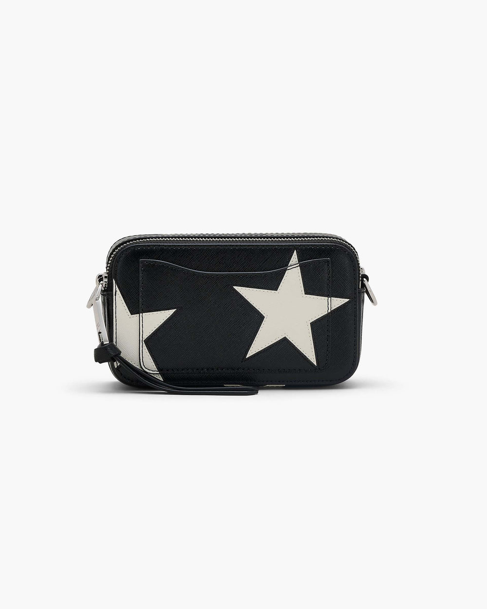 The Star Patchwork Leather Snapshot - Black/White | Marc Jacobs sale