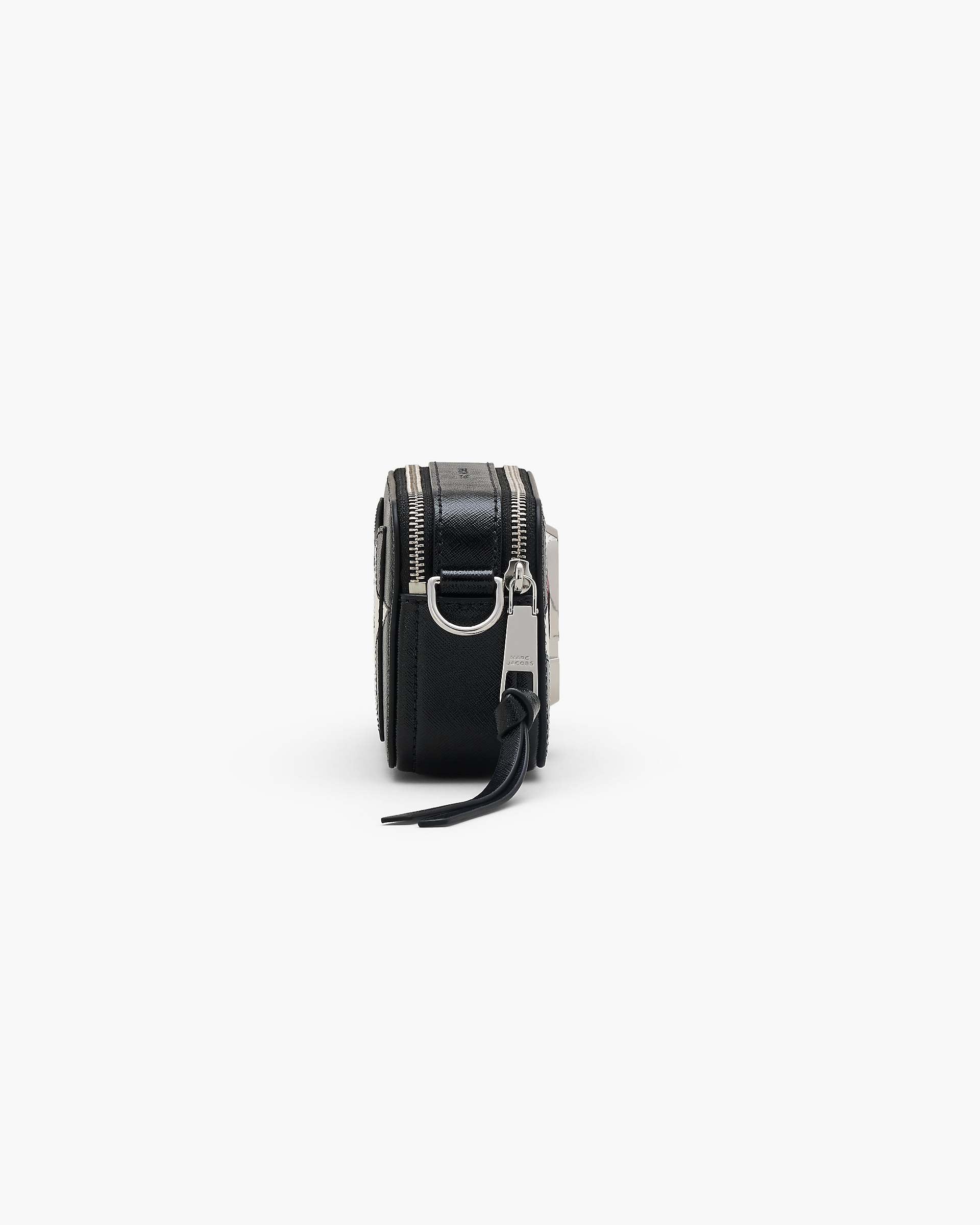 The Star Patchwork Leather Snapshot - Black/White | Marc Jacobs sale