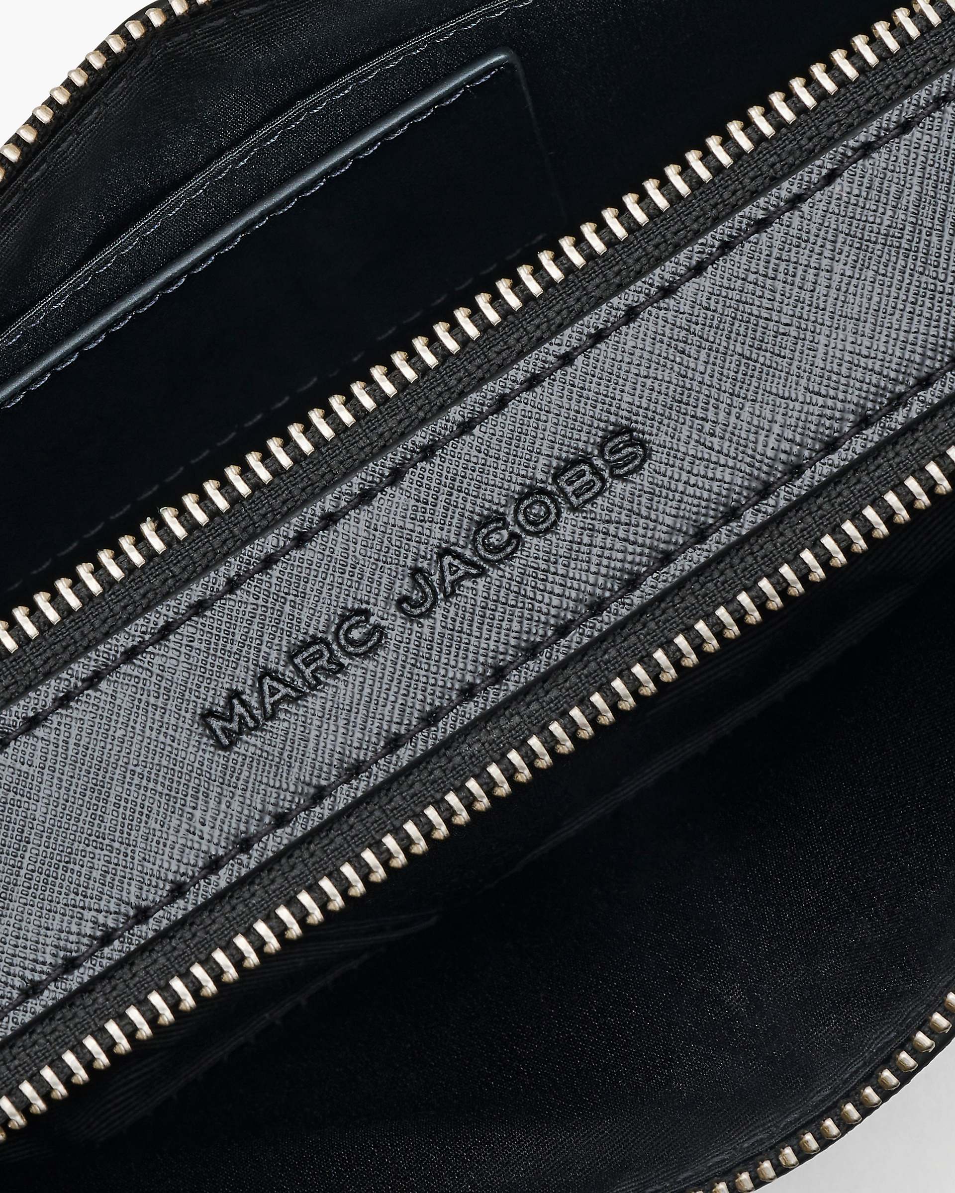 The Star Patchwork Leather Snapshot - Black/White | Marc Jacobs sale