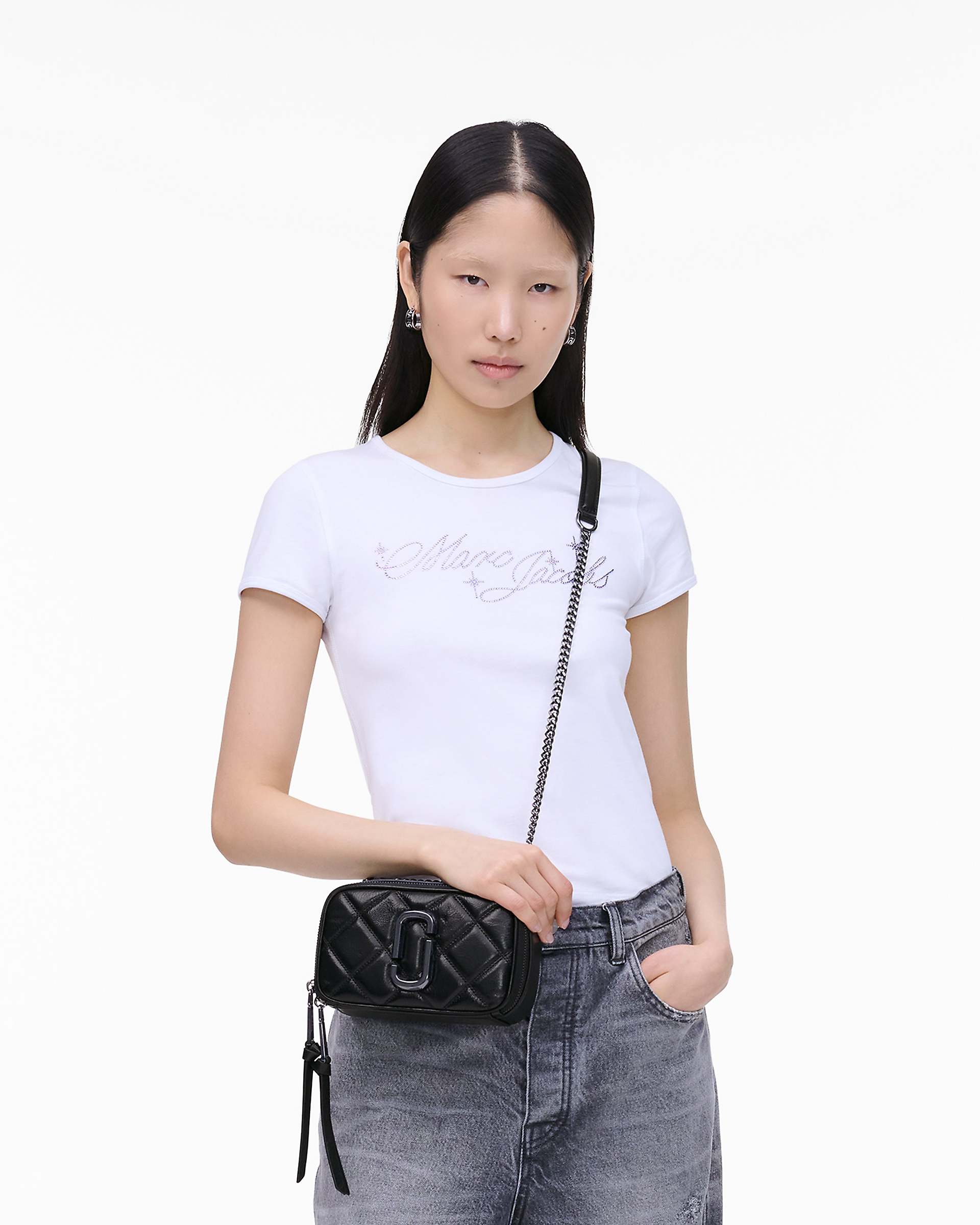 The Quilted Softshot - Black | Marc Jacobs for sale