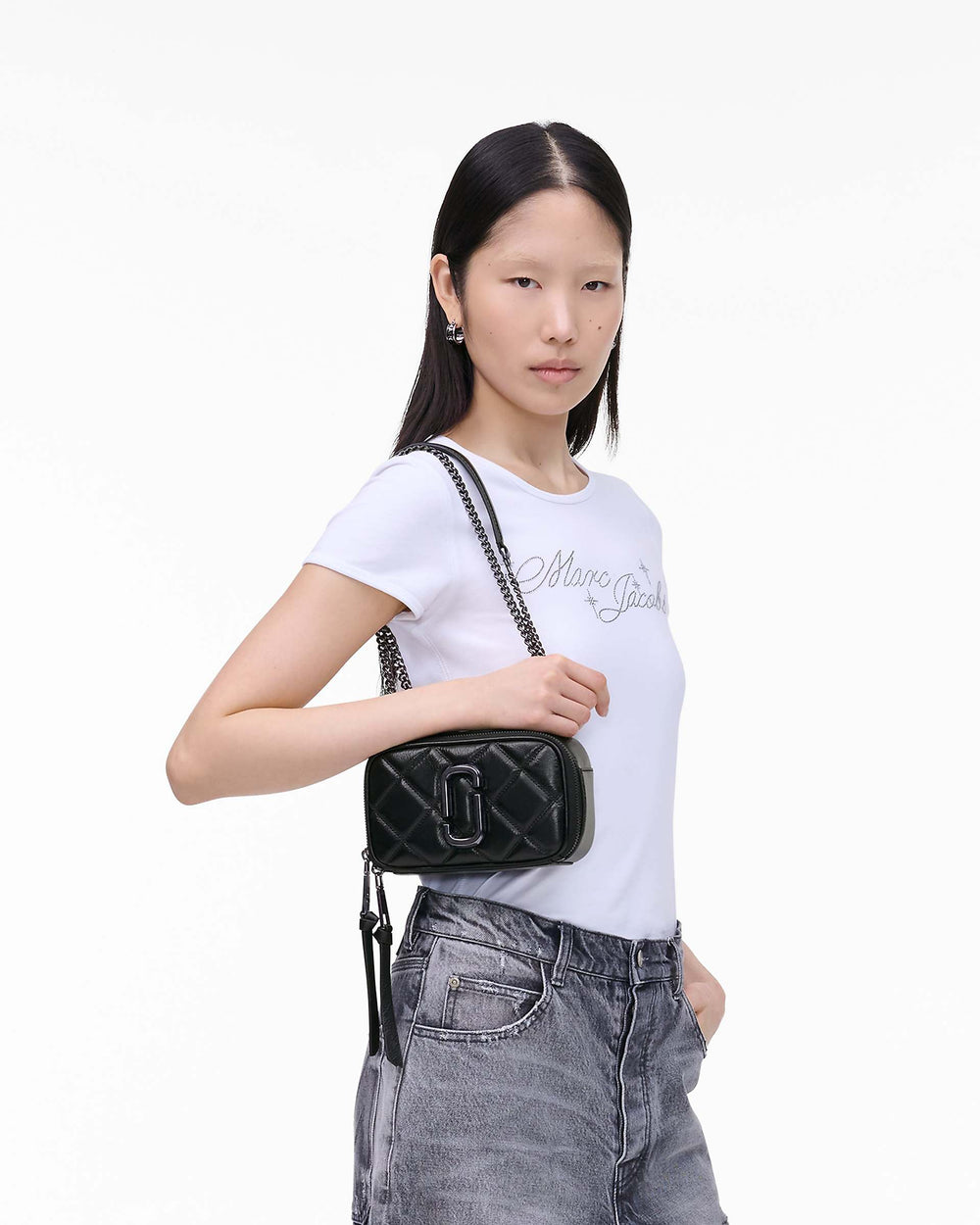 The Quilted Softshot - Black | Marc Jacobs for sale