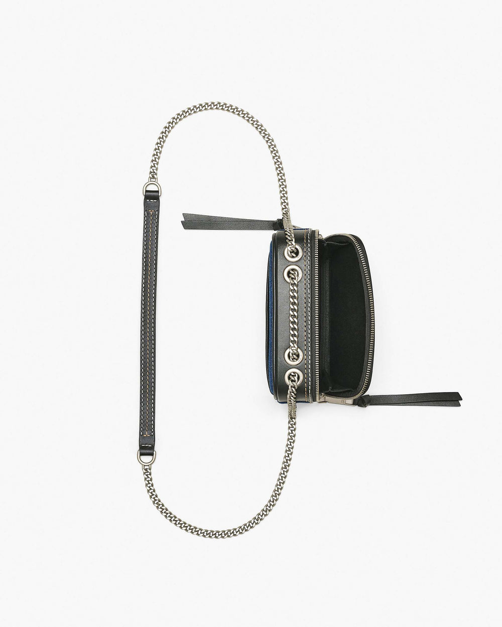 The Denim Chain Softshot - Dark Wash | Marc Jacobs on sale