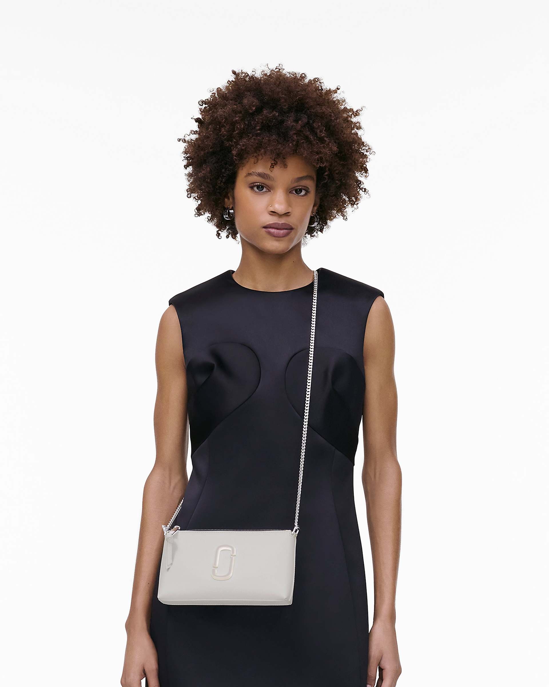 The Snapshot DTM Convertible Shoulder Bag - White | Marc Jacobs online