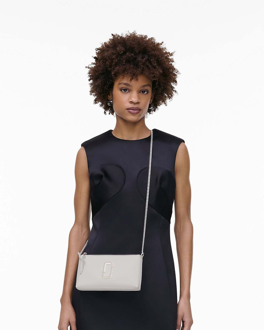 The Snapshot DTM Convertible Shoulder Bag - White | Marc Jacobs online