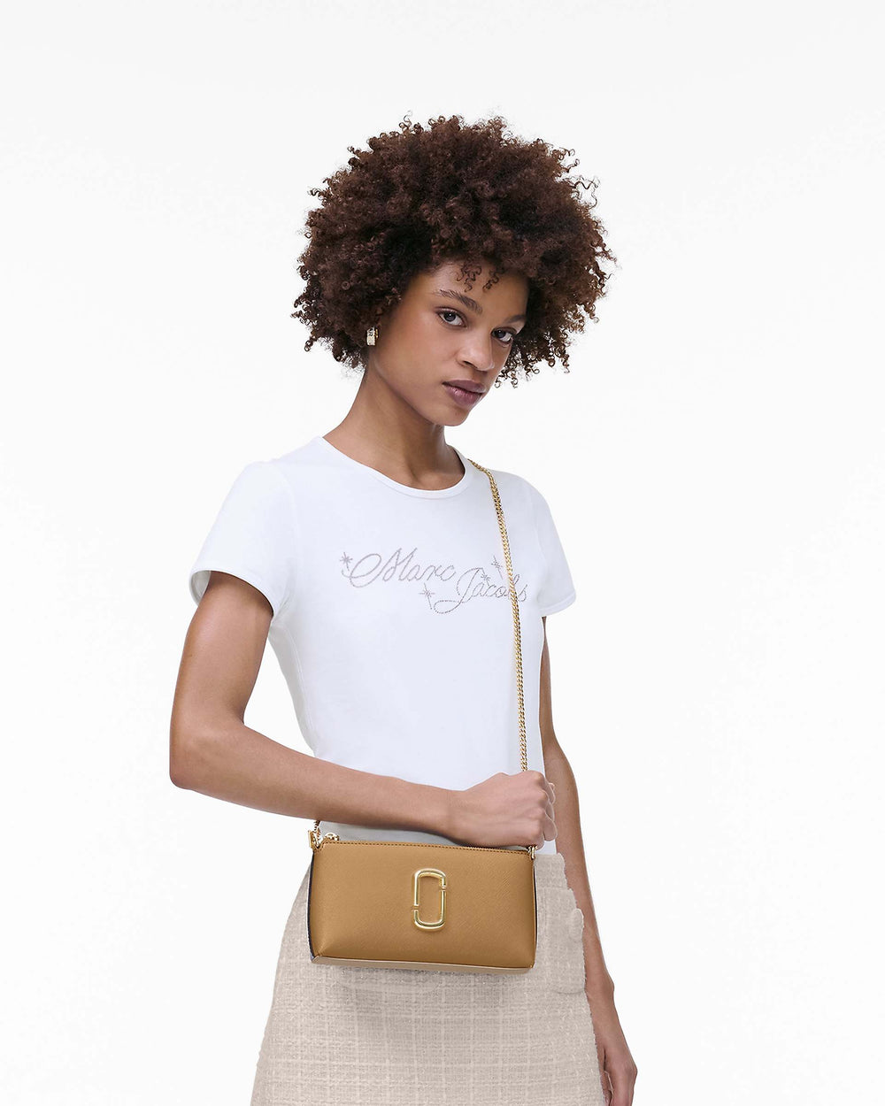 The Snapshot Convertible Shoulder Bag - Camel Multi | Marc Jacobs sale