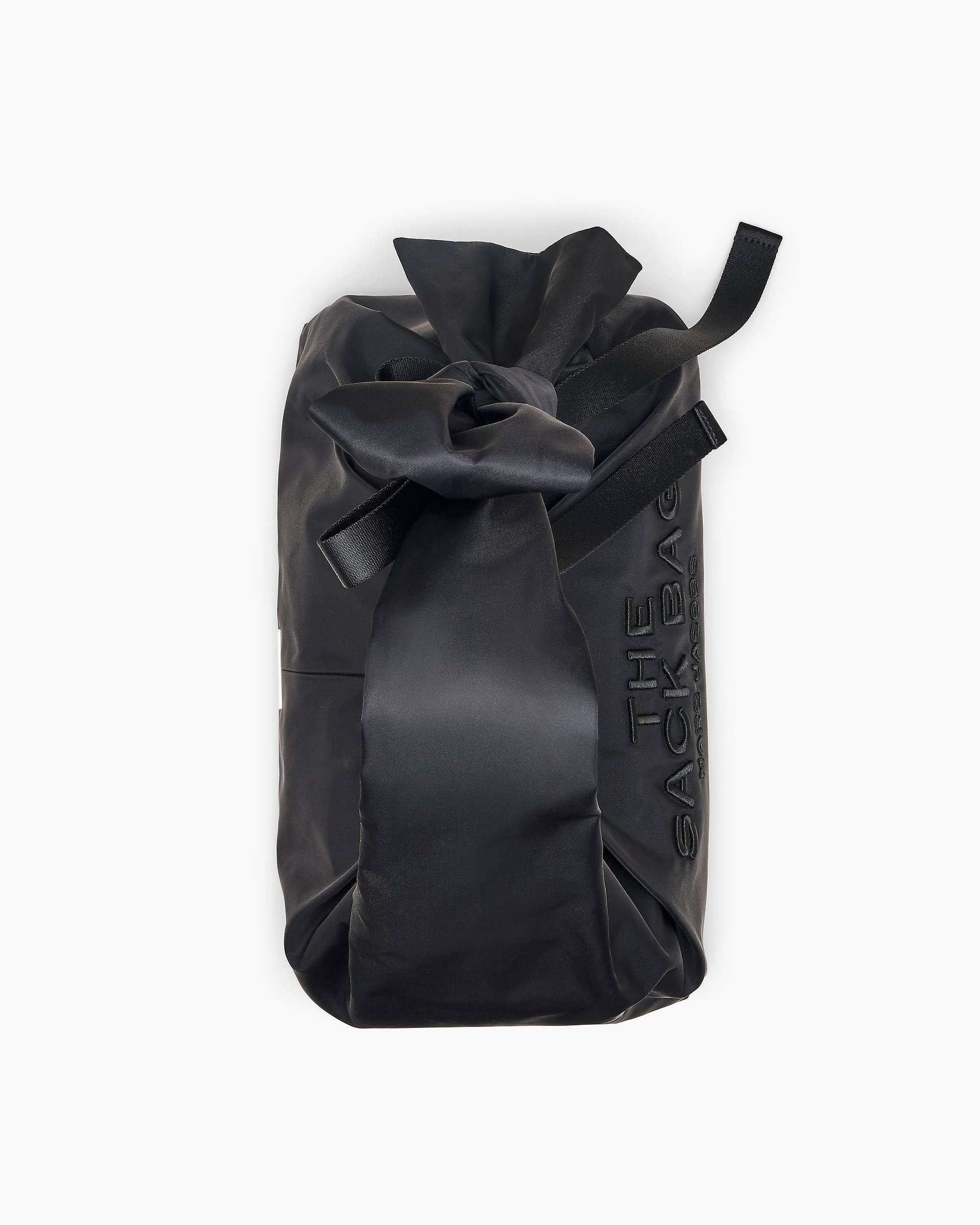The Bow Nylon Sack Bag - Black|Black | Marc Jacobs online