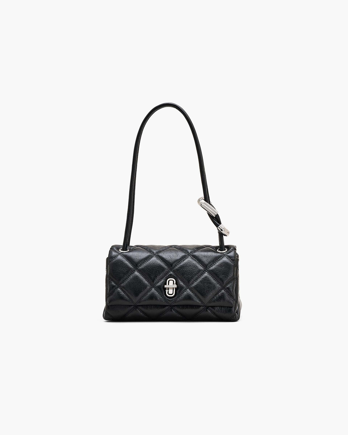 The Quilted Mini Dual Shoulder Bag - Black|Black | Marc Jacobs for sale