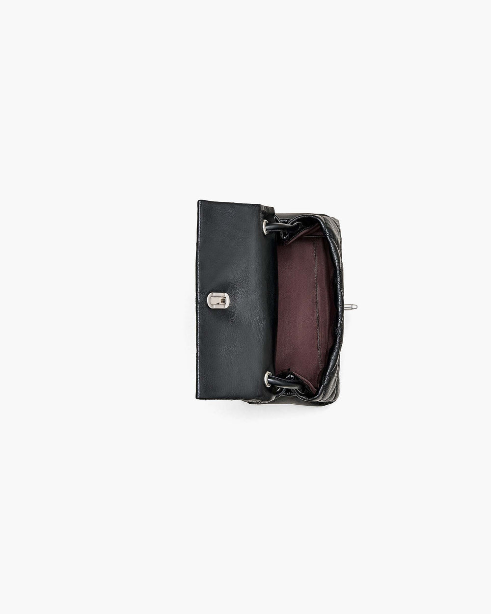 The Quilted Mini Dual Shoulder Bag - Black|Black | Marc Jacobs for sale