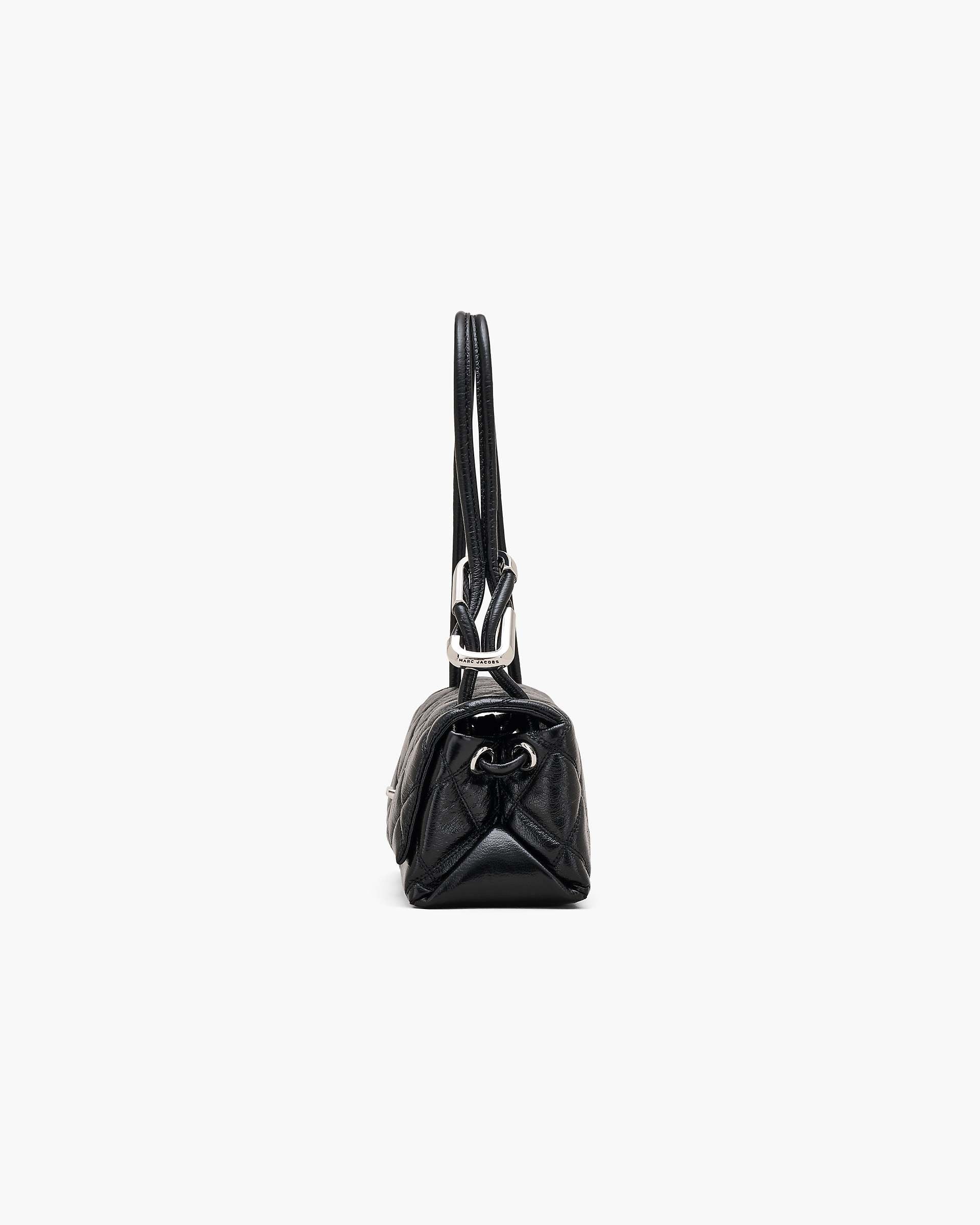 The Quilted Mini Dual Shoulder Bag - Black|Black | Marc Jacobs for sale