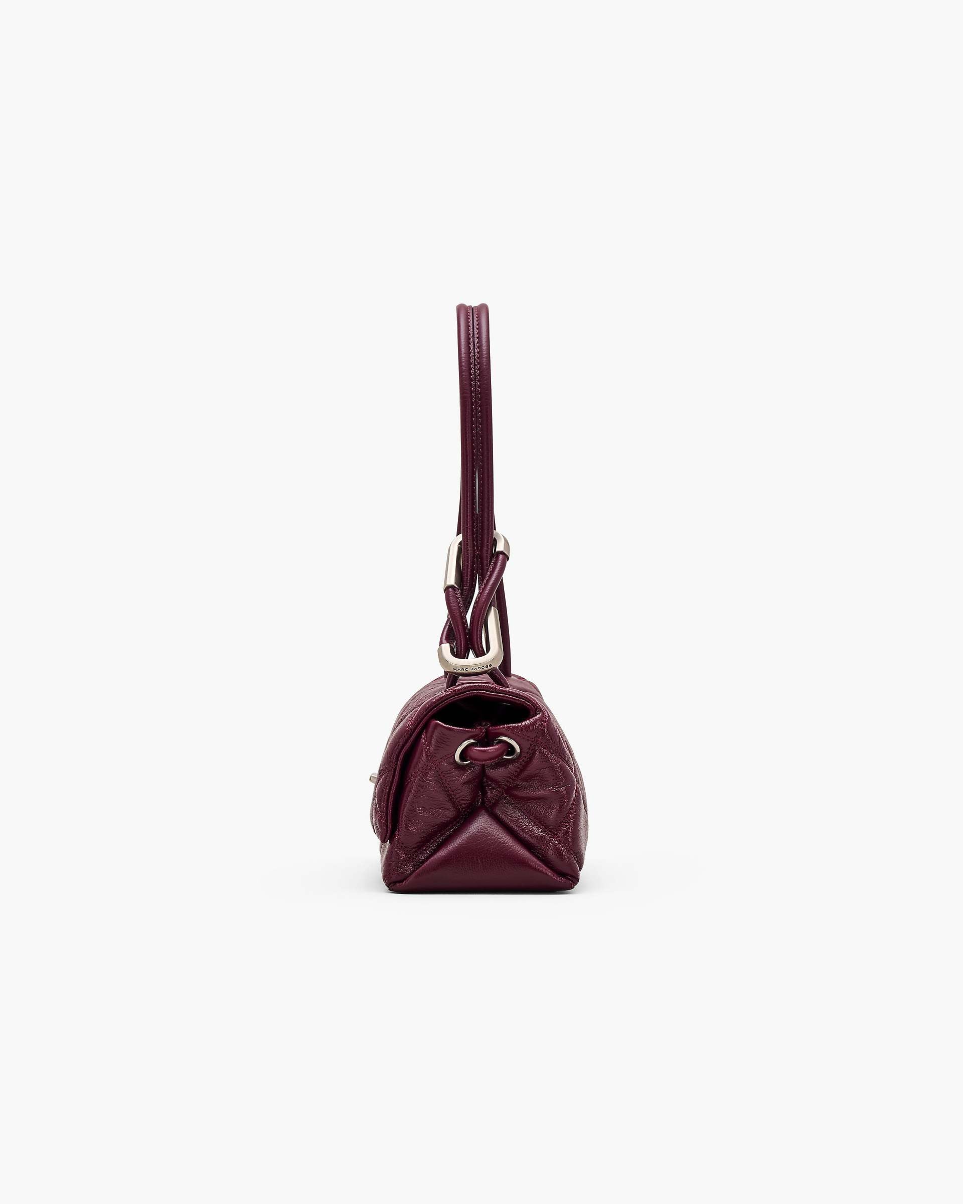 The Quilted Mini Dual Shoulder Bag - Dark Plum|Dark Plum | Marc Jacobs on sale