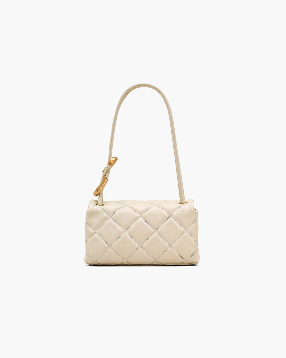 The Quilted Mini Dual Shoulder Bag - Cloud White|Cloud White | Marc Jacobs online