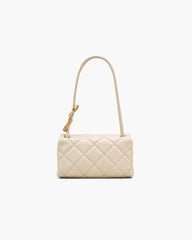 The Quilted Mini Dual Shoulder Bag - Cloud White|Cloud White | Marc Jacobs online