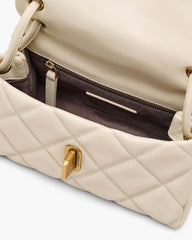 The Quilted Mini Dual Shoulder Bag - Cloud White|Cloud White | Marc Jacobs online