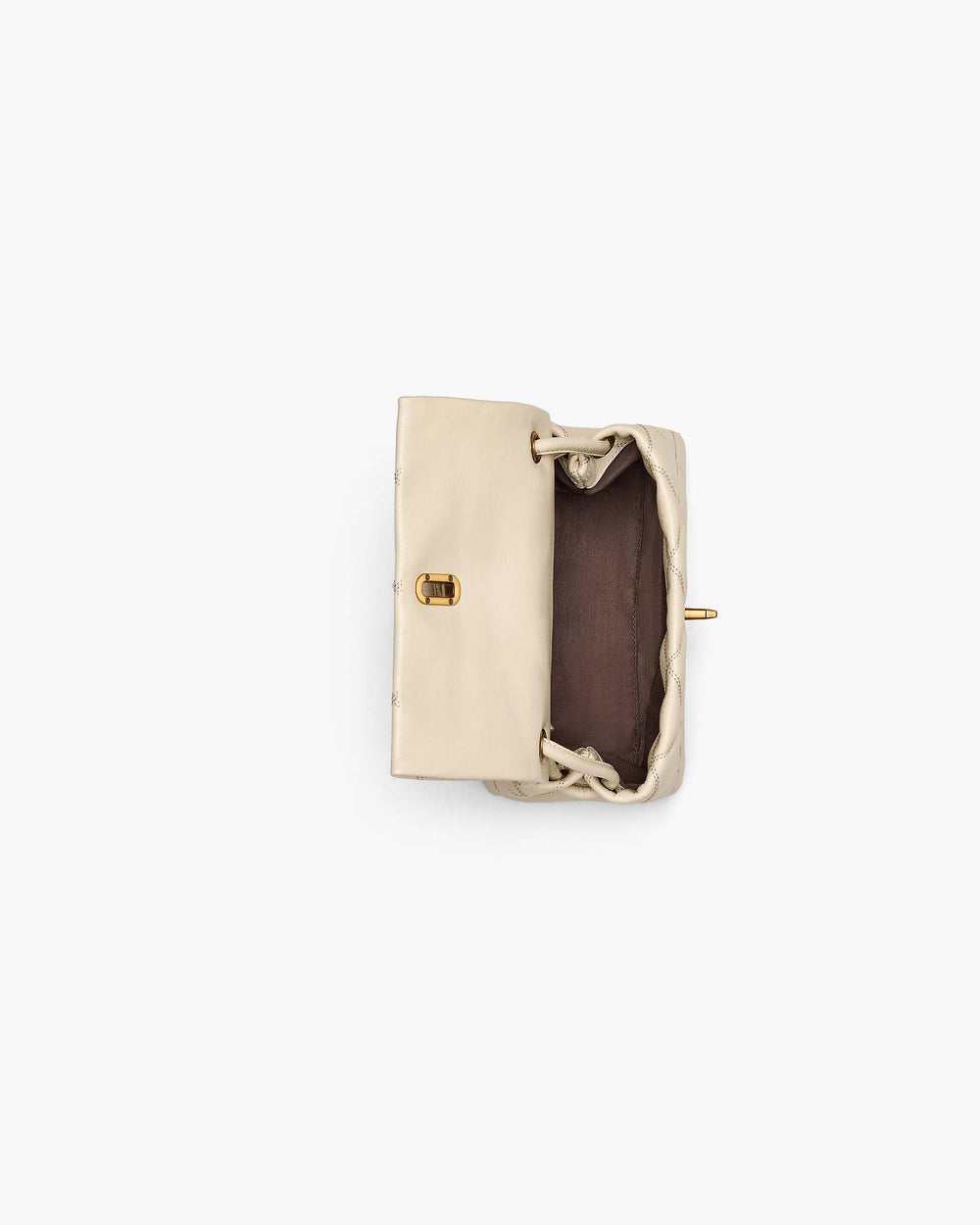 The Quilted Mini Dual Shoulder Bag - Cloud White|Cloud White | Marc Jacobs online