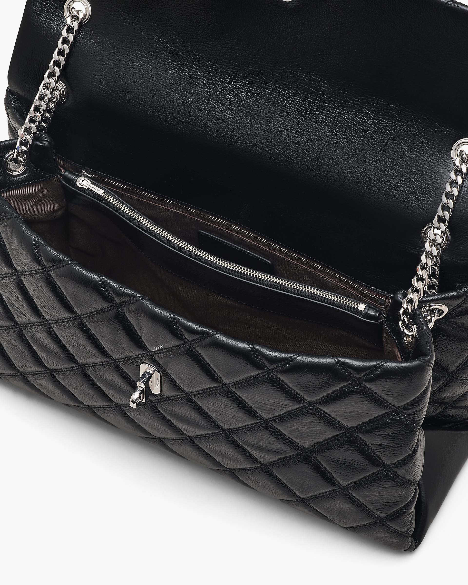 The Quilted XL Dual Convertible Shoulder Bag - Black | Marc Jacobs discount