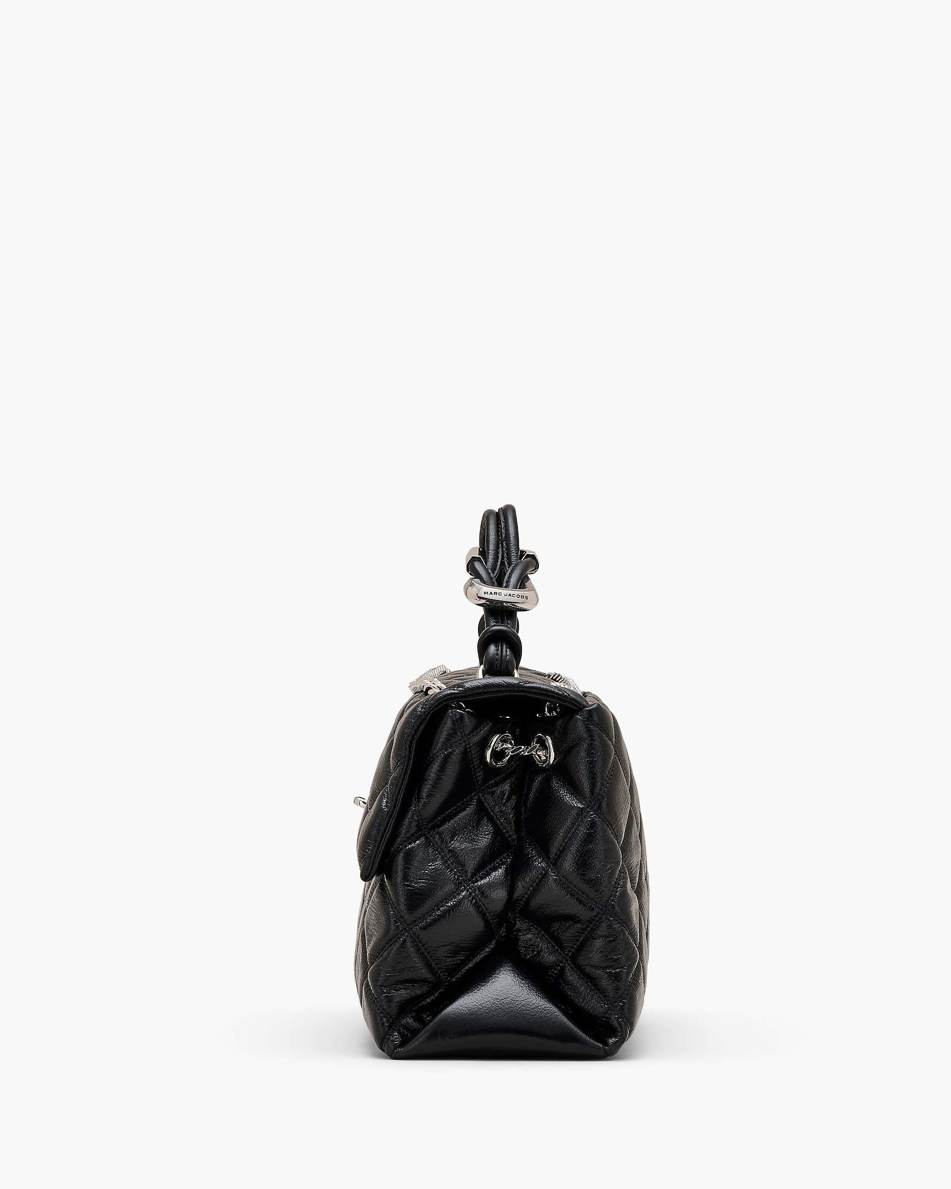 The Quilted XL Dual Convertible Shoulder Bag - Black | Marc Jacobs discount