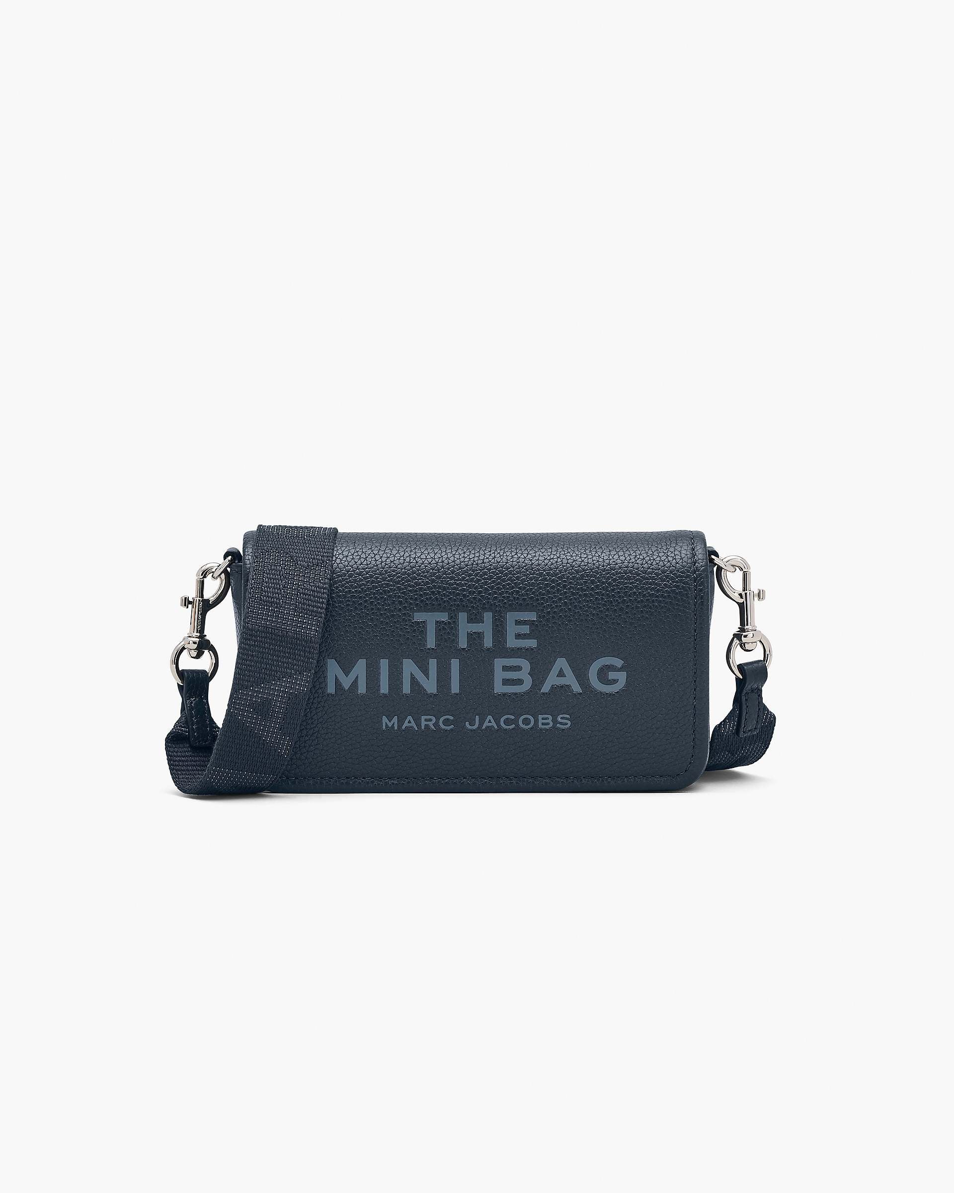 The Leather Mini Bag - Blue Sea | Marc Jacobs on sale