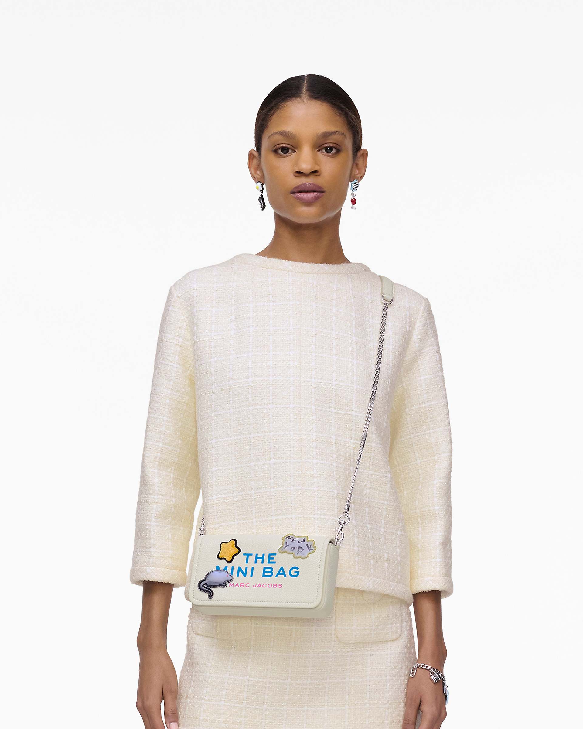 The Sticker Patch Mini Bag - White Multi | Marc Jacobs US