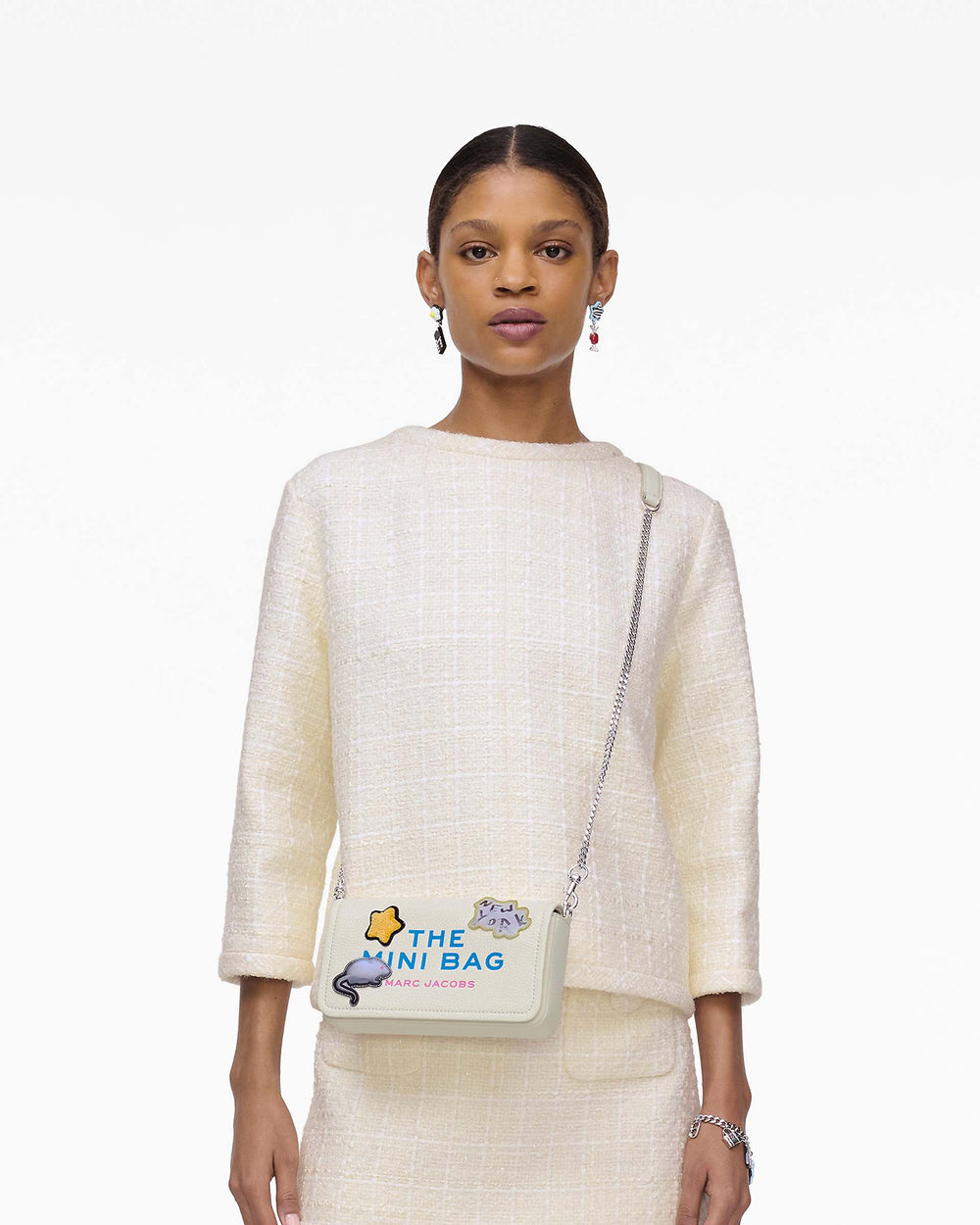 The Sticker Patch Mini Bag - White Multi | Marc Jacobs US