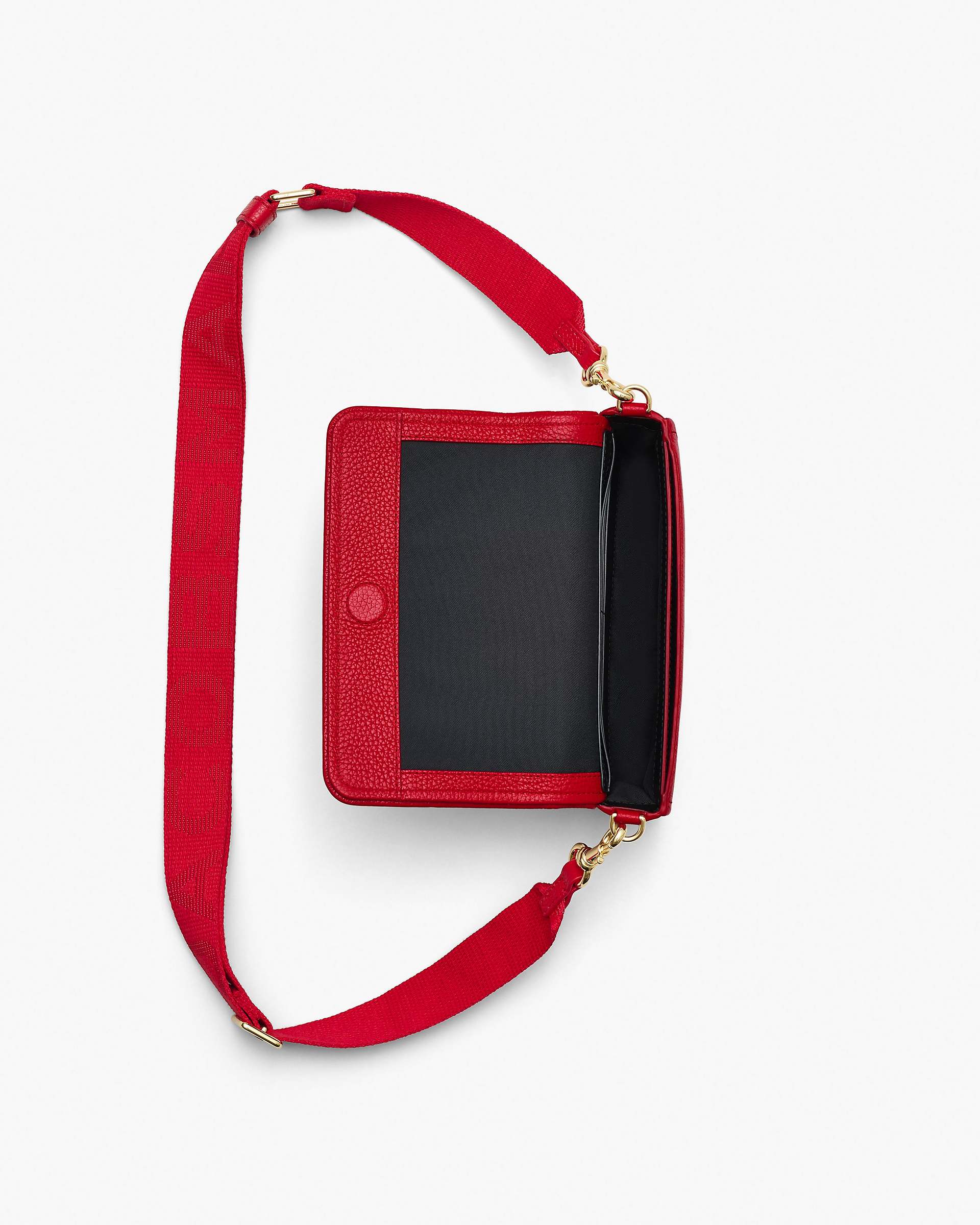 The Leather Mini Bag - True Red | Marc Jacobs online