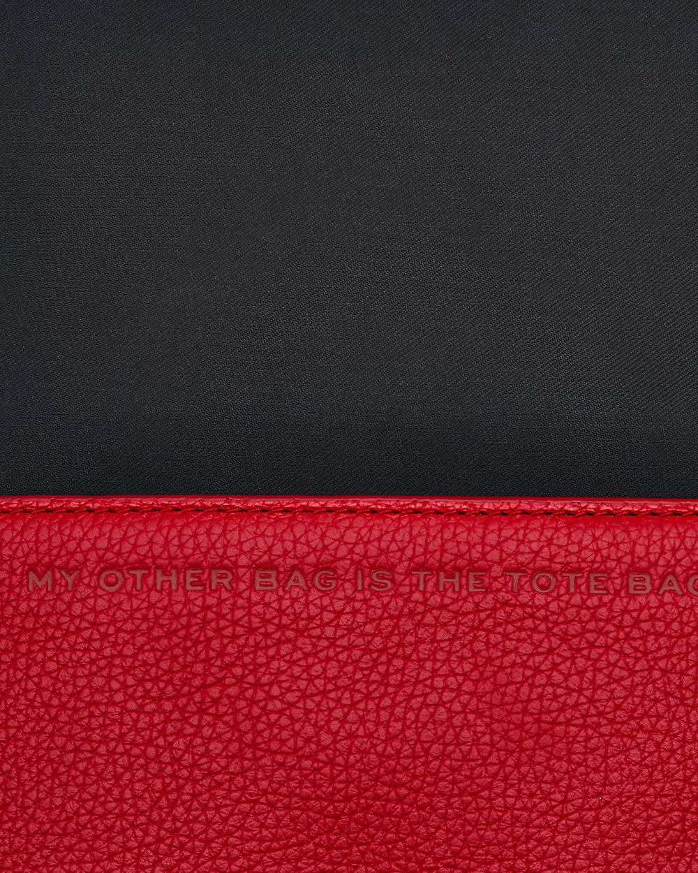 The Leather Mini Bag - True Red | Marc Jacobs online