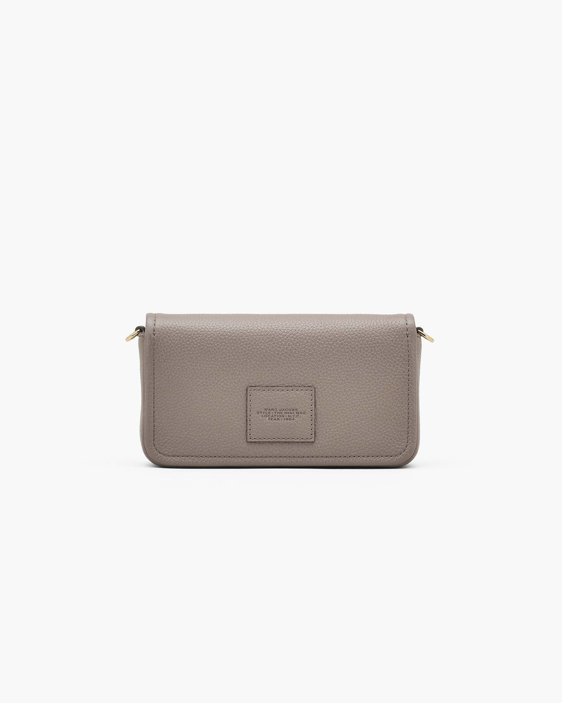 The Leather Mini Bag - Cement | Marc Jacobs sale